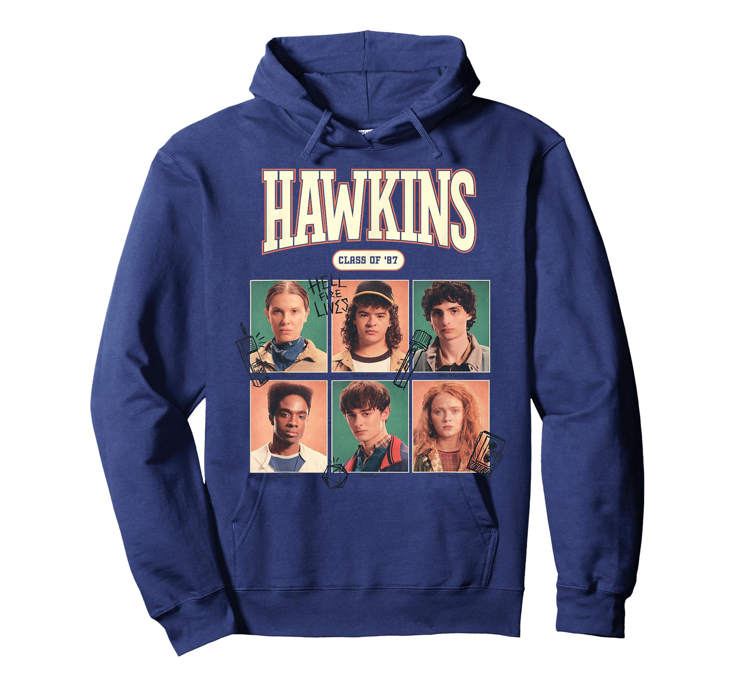 Stranger Things Hawkins Class of 87 Officially Licensed T-Shirt