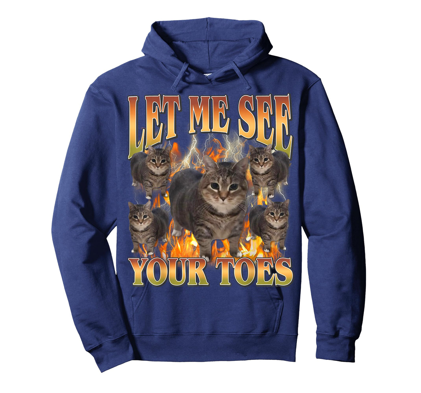 Your Toes Funny Cat Meme Bootleg Men Women T-Shirt