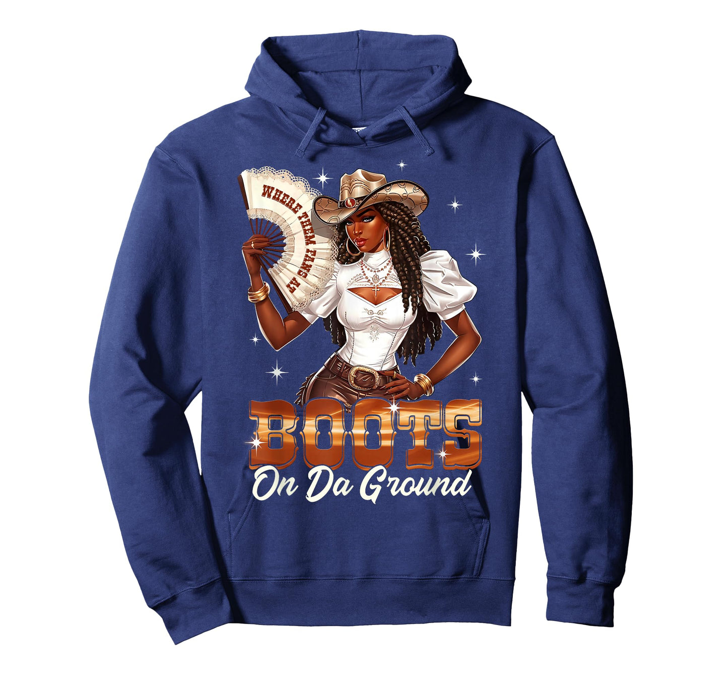 Boots On The Ground Cowgirl Black Women Africa Black History T-Shirt