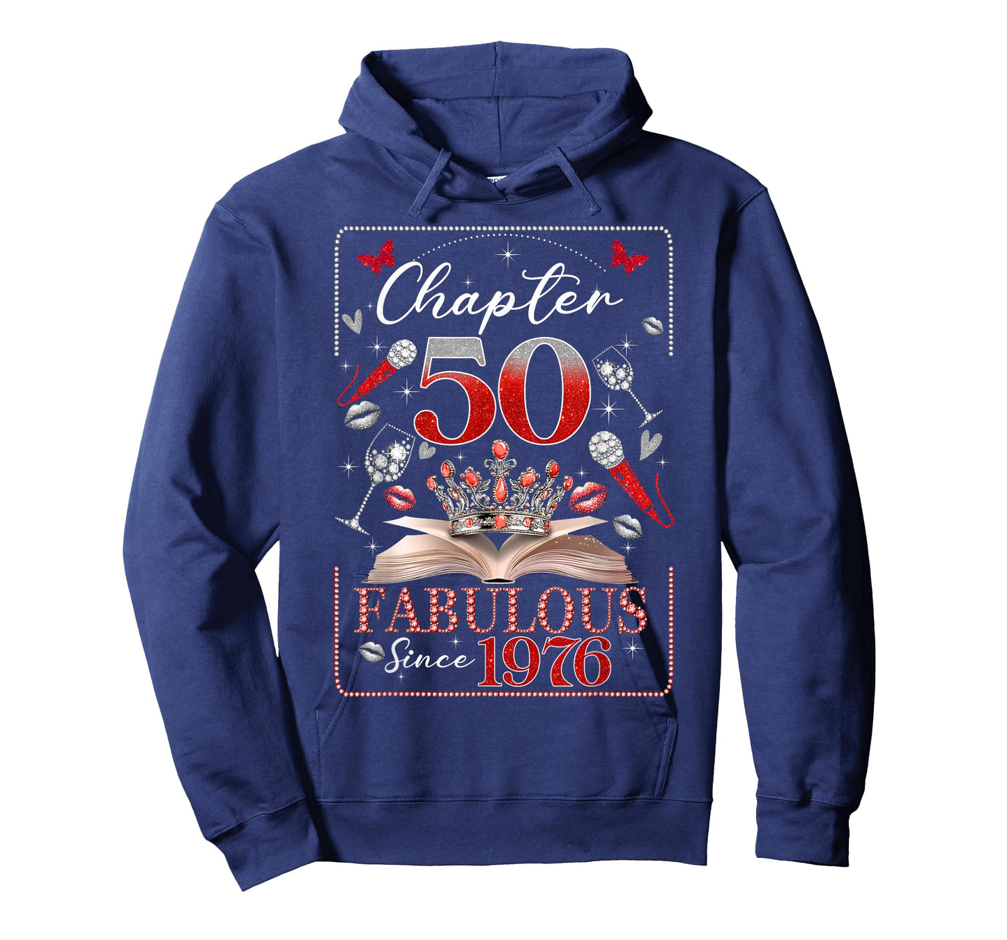 50th Birthday Queen Chapter 50 Fabulous Since 1976 Women T-Shirt