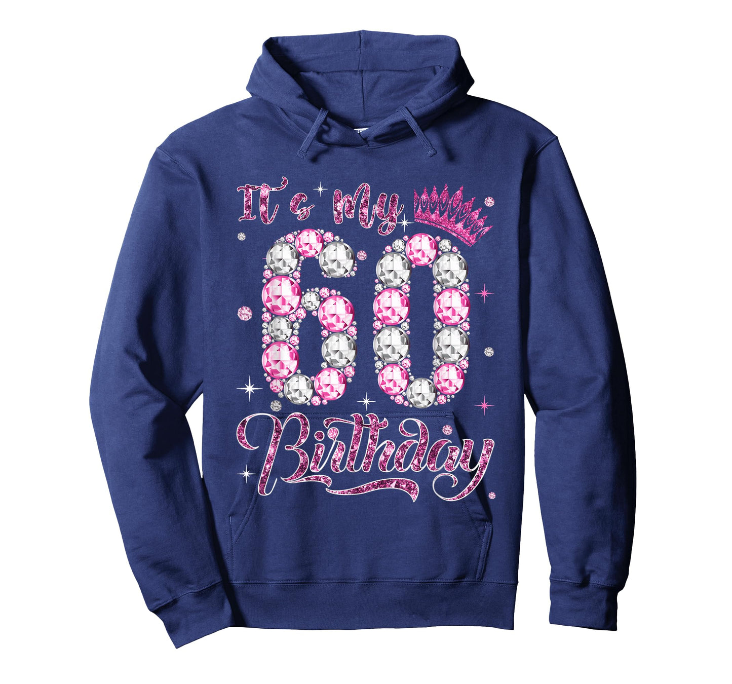 It's My 60th Birthday Women Queen Diamond Crown 60 Year Old T-Shirt