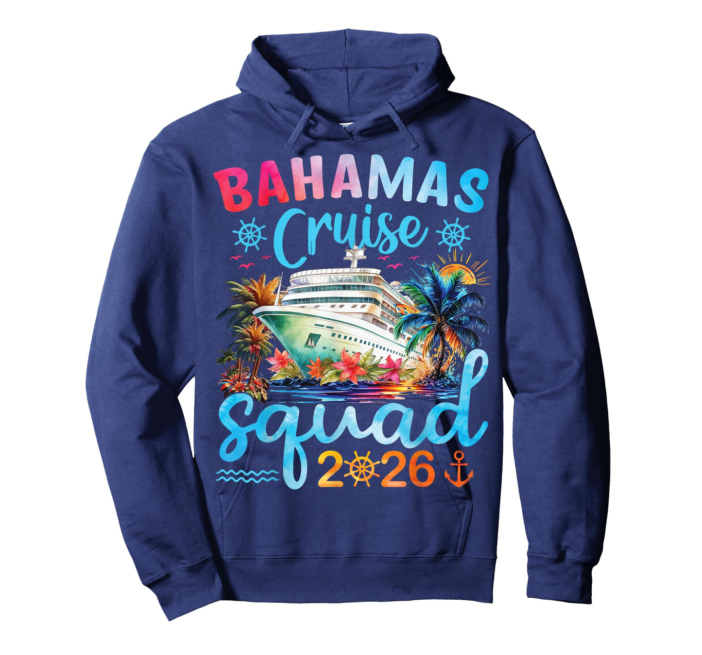 Bahamas Cruise Squad 2026 Cruising Together Family Matching T-Shirt