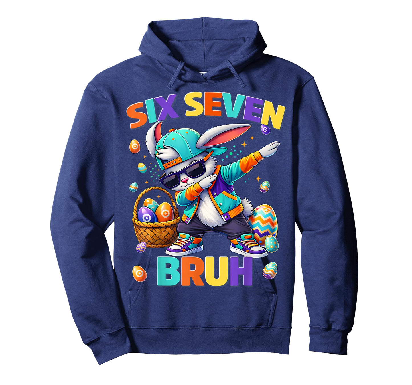 Bruh Happy Easter Bunny Dabbing Rabbit Men Boy Kid T-Shirt