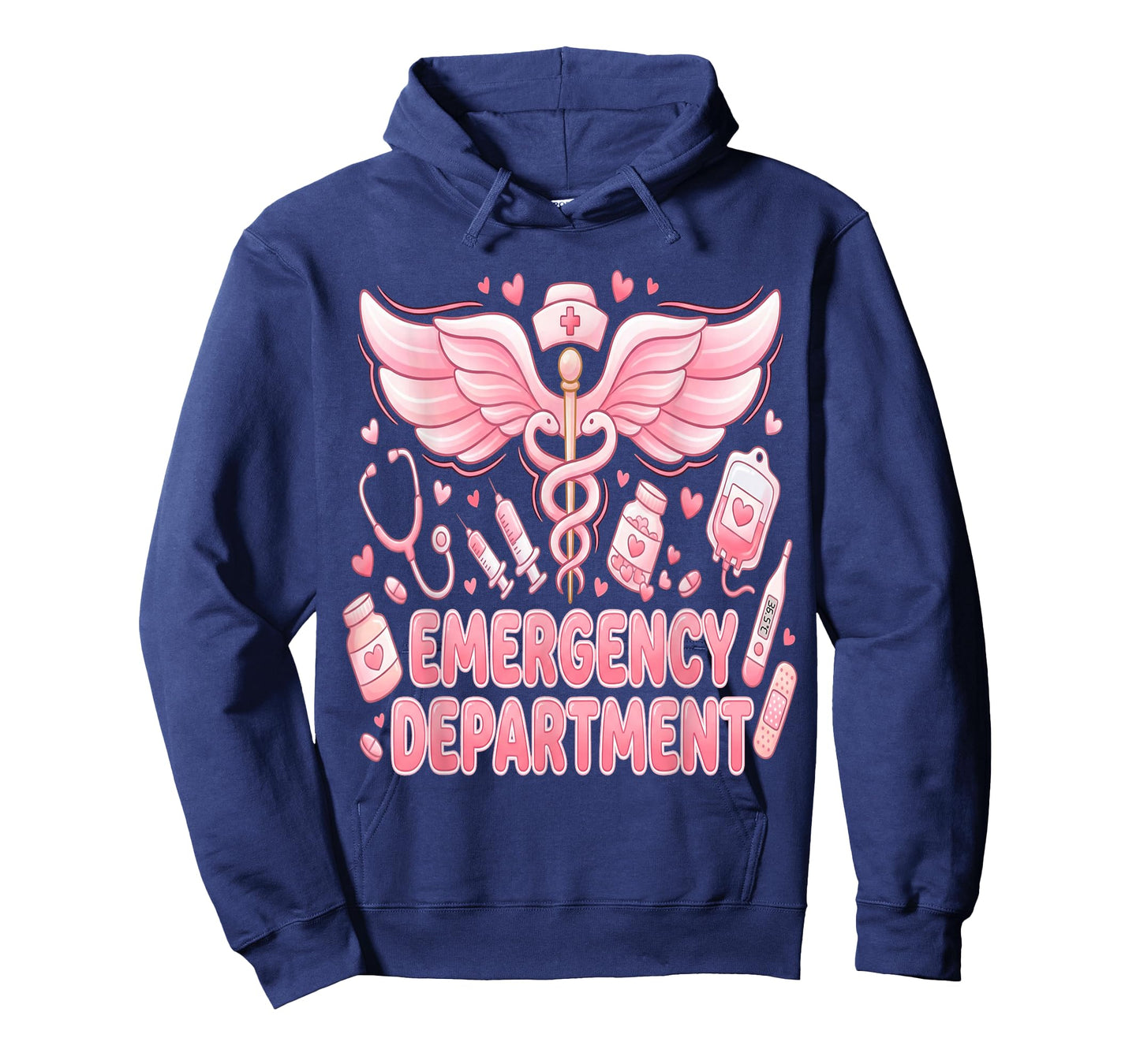 Cute Emergency Department Valentine ER Valentines Nurse T-Shirt