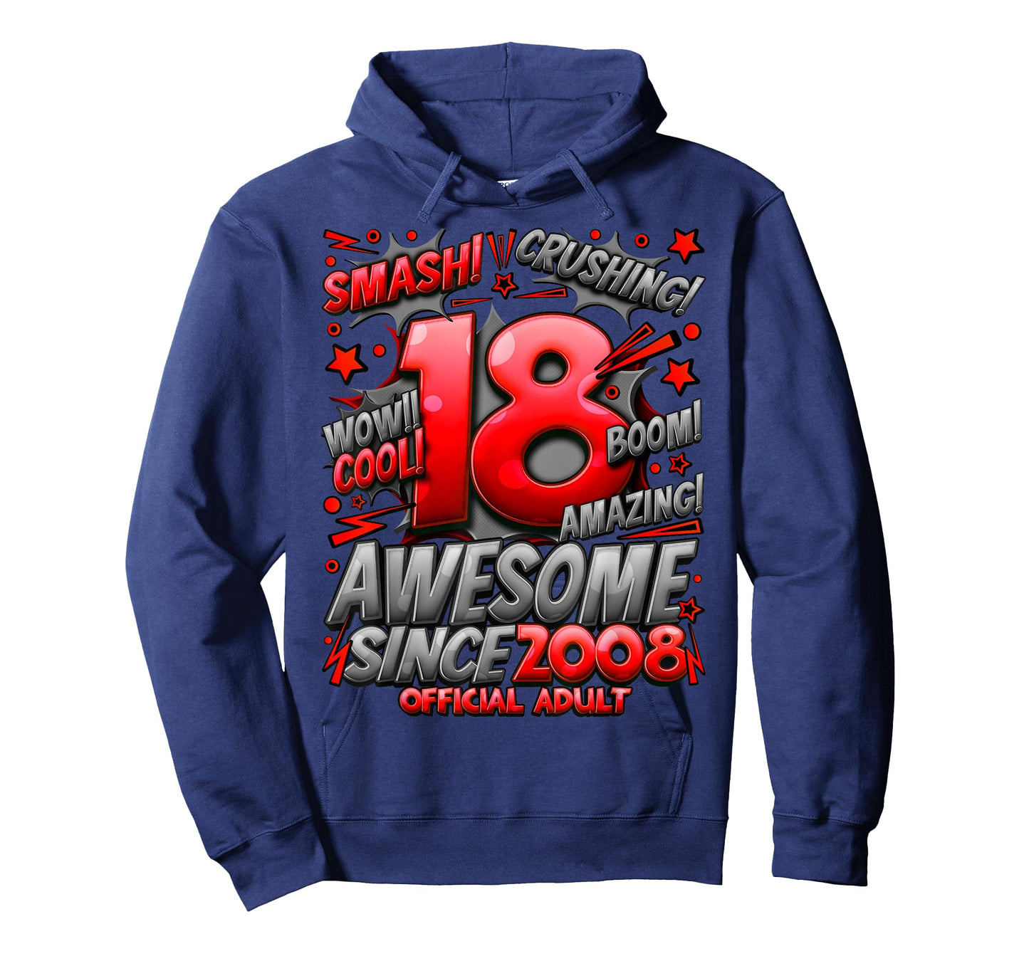 Official Adult 18 Year Old Gifts for Boys 18th Birthday Boy T-Shirt