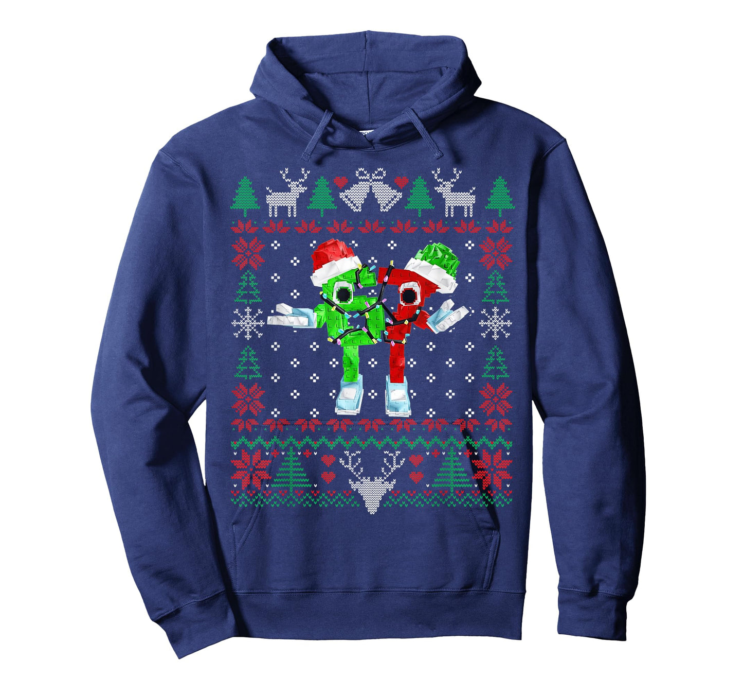Funny Festive 67 Six Seven Brainrot Ugly Xmas Sweater T-Shirt