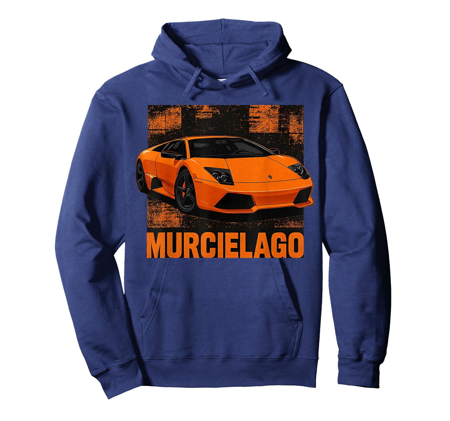 Orange V12 Murcielago Italian Supercar Design T-Shirt