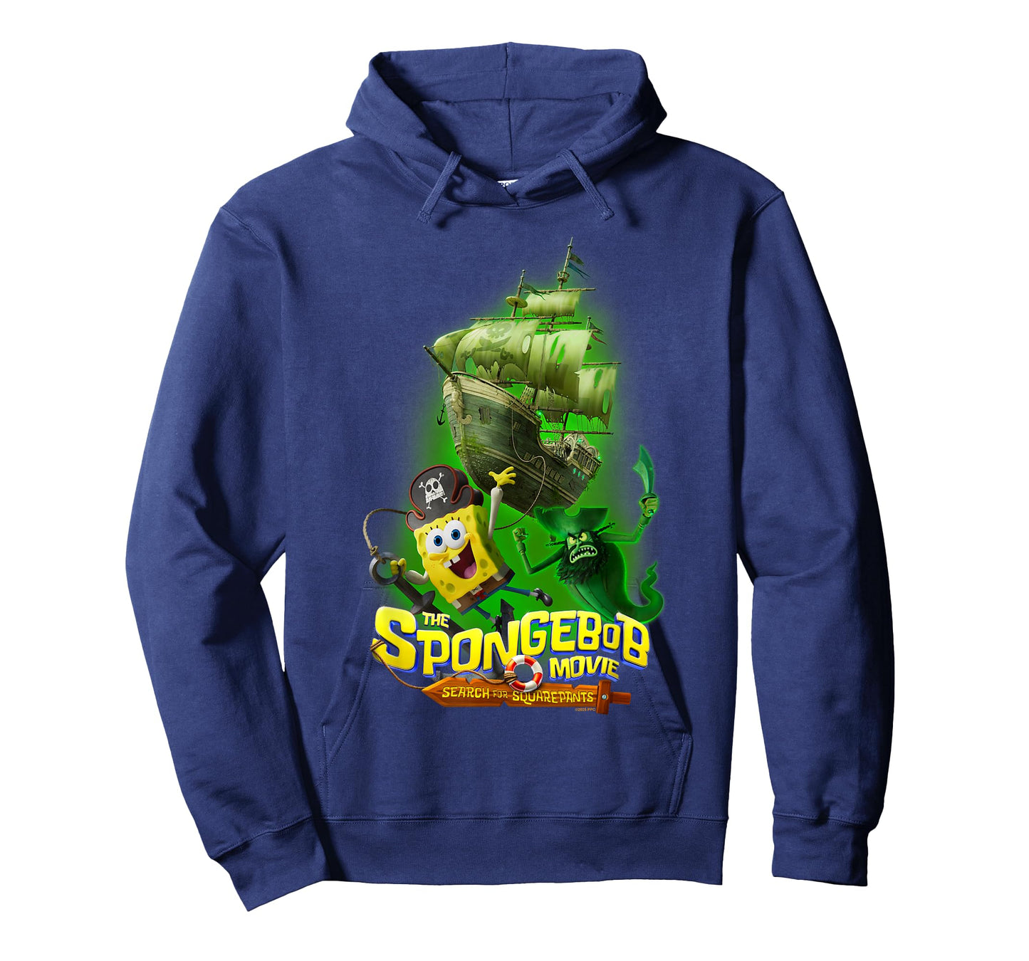 The Spongebob Movie: Search for Squarepants Dutchman Green T-Shirt
