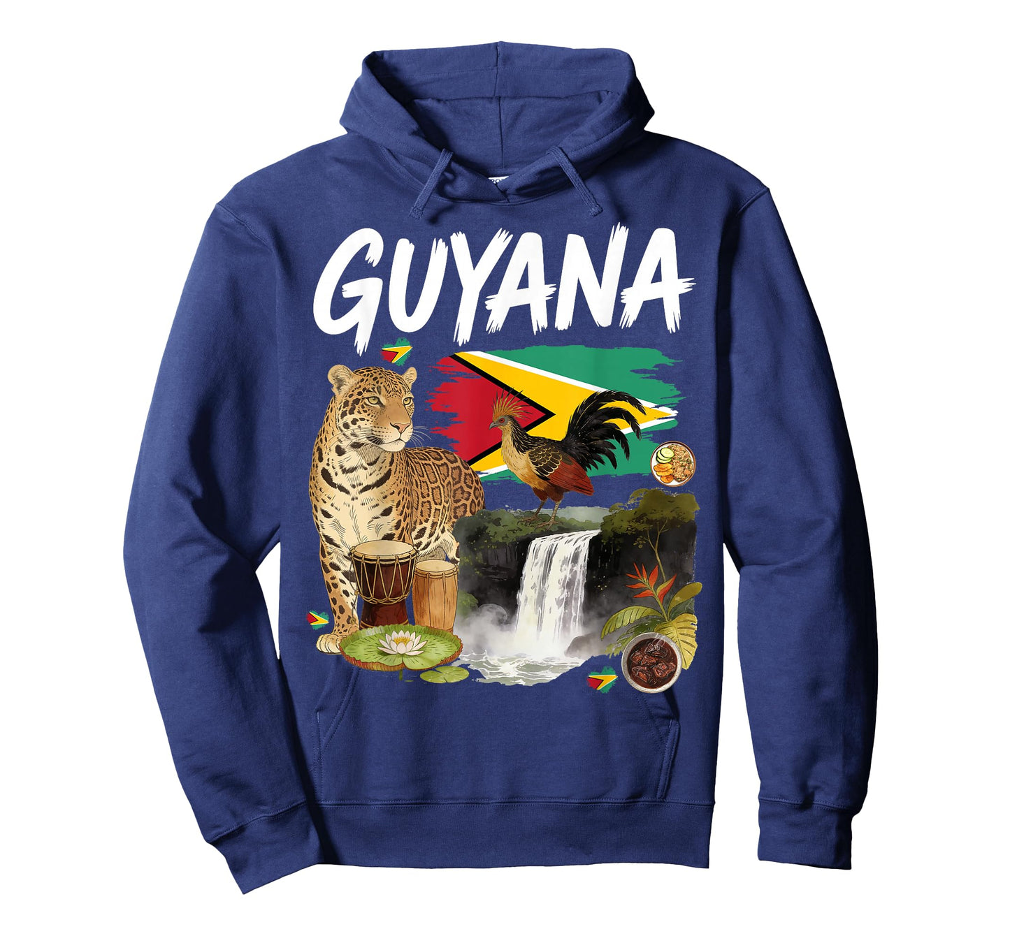 Guyana Flag Outfit Idea for Women & Guyanese Roots T-Shirt