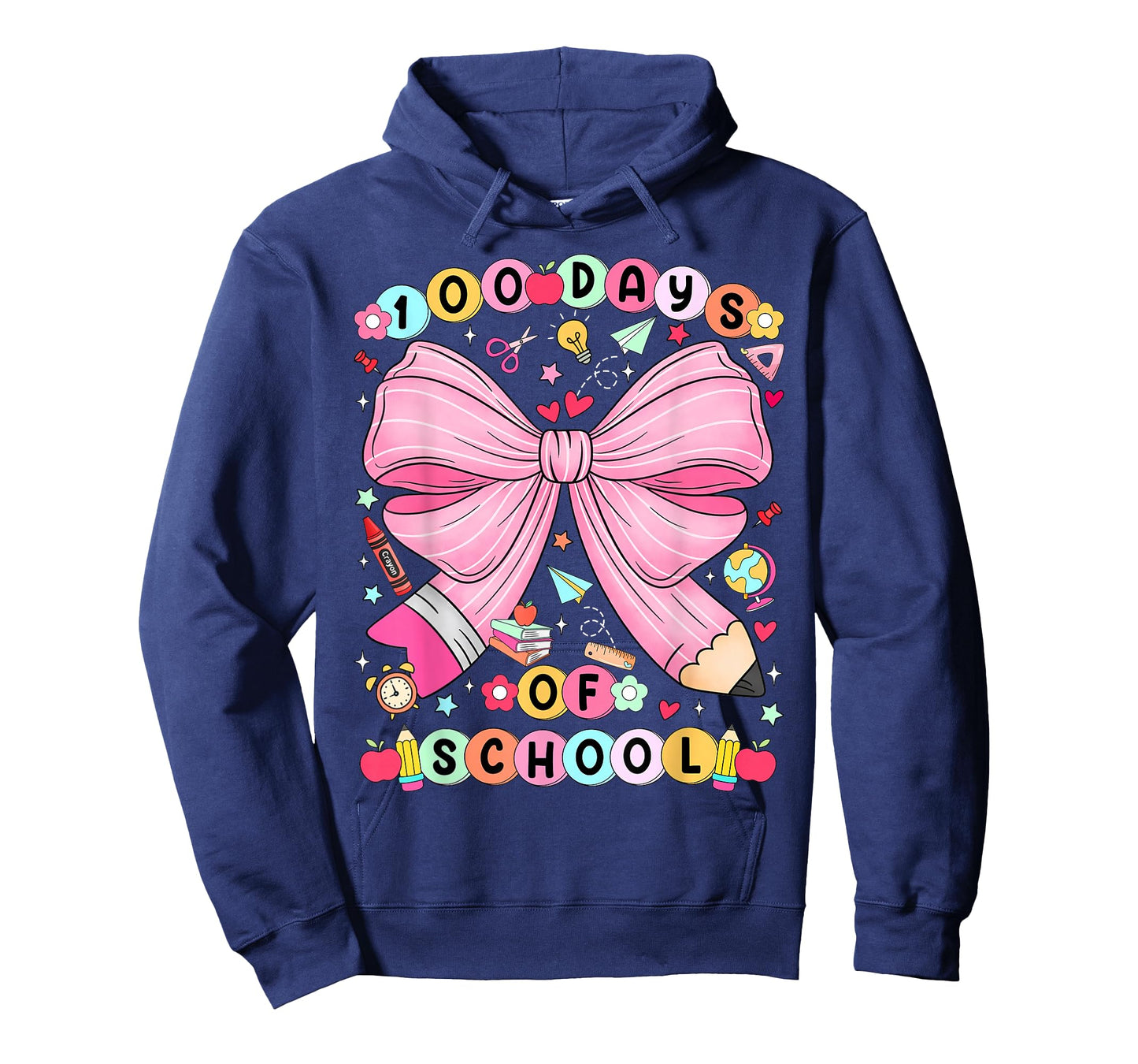 100 Days of School Coquette Bracelet 100 Days Smarter Kids T-Shirt