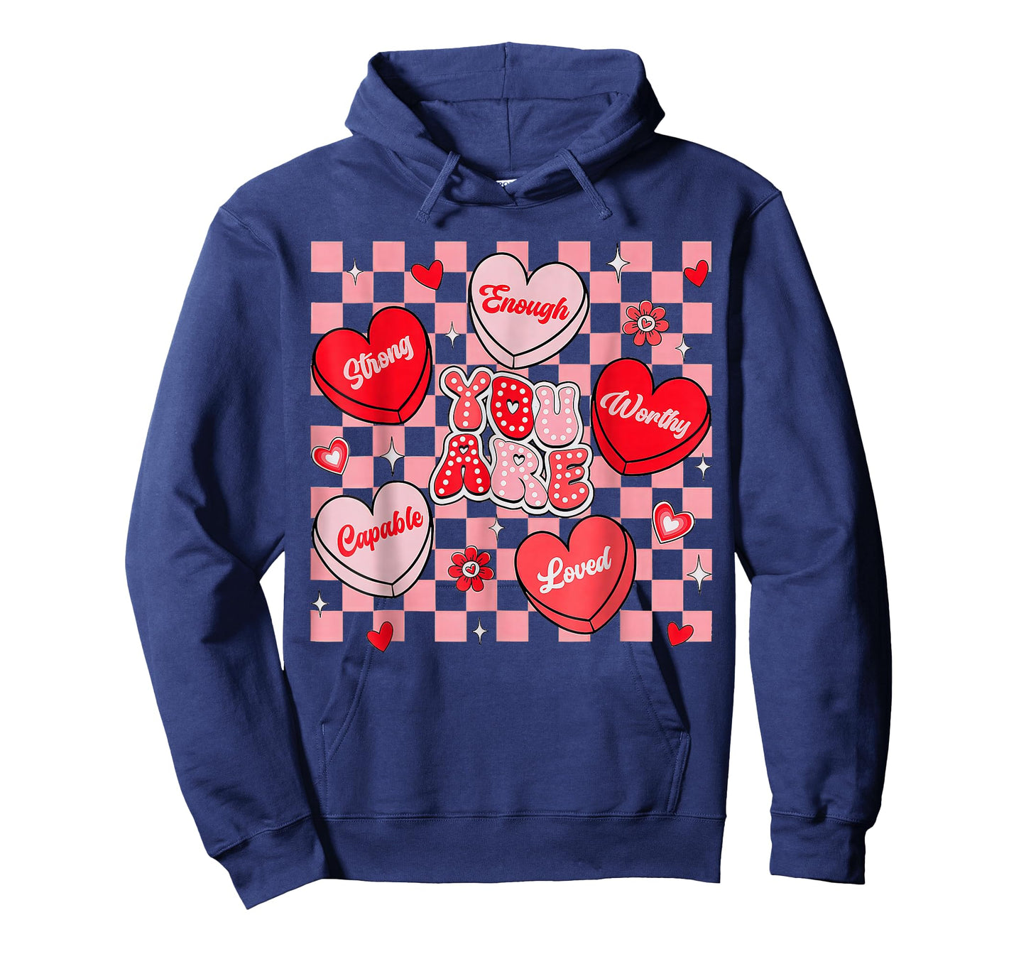 You are Loved Worthy Enough Candy Heart Teacher Valentine T-Shirt