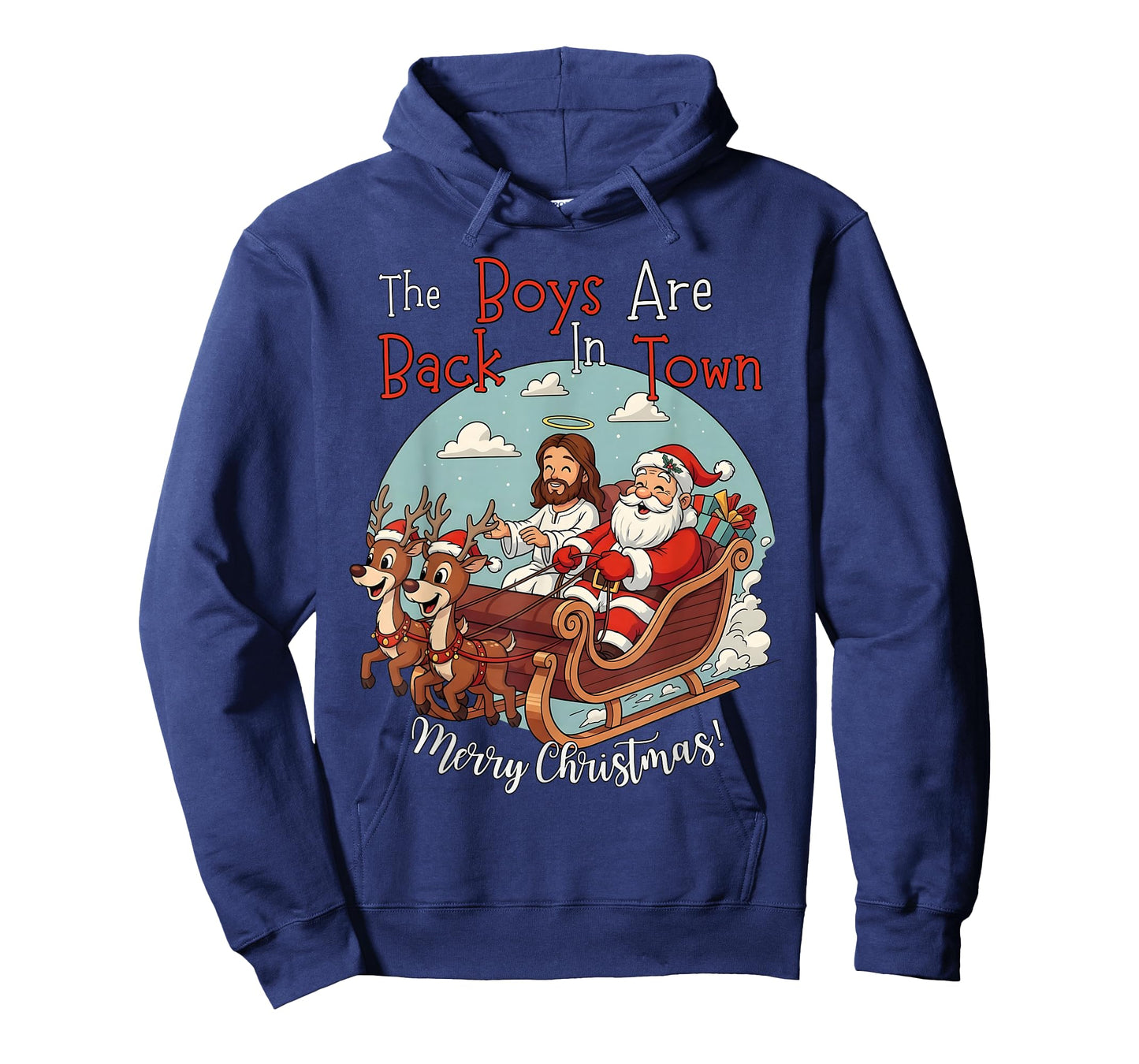 The Boys are Back in Town Merry Christmas T-Shirt