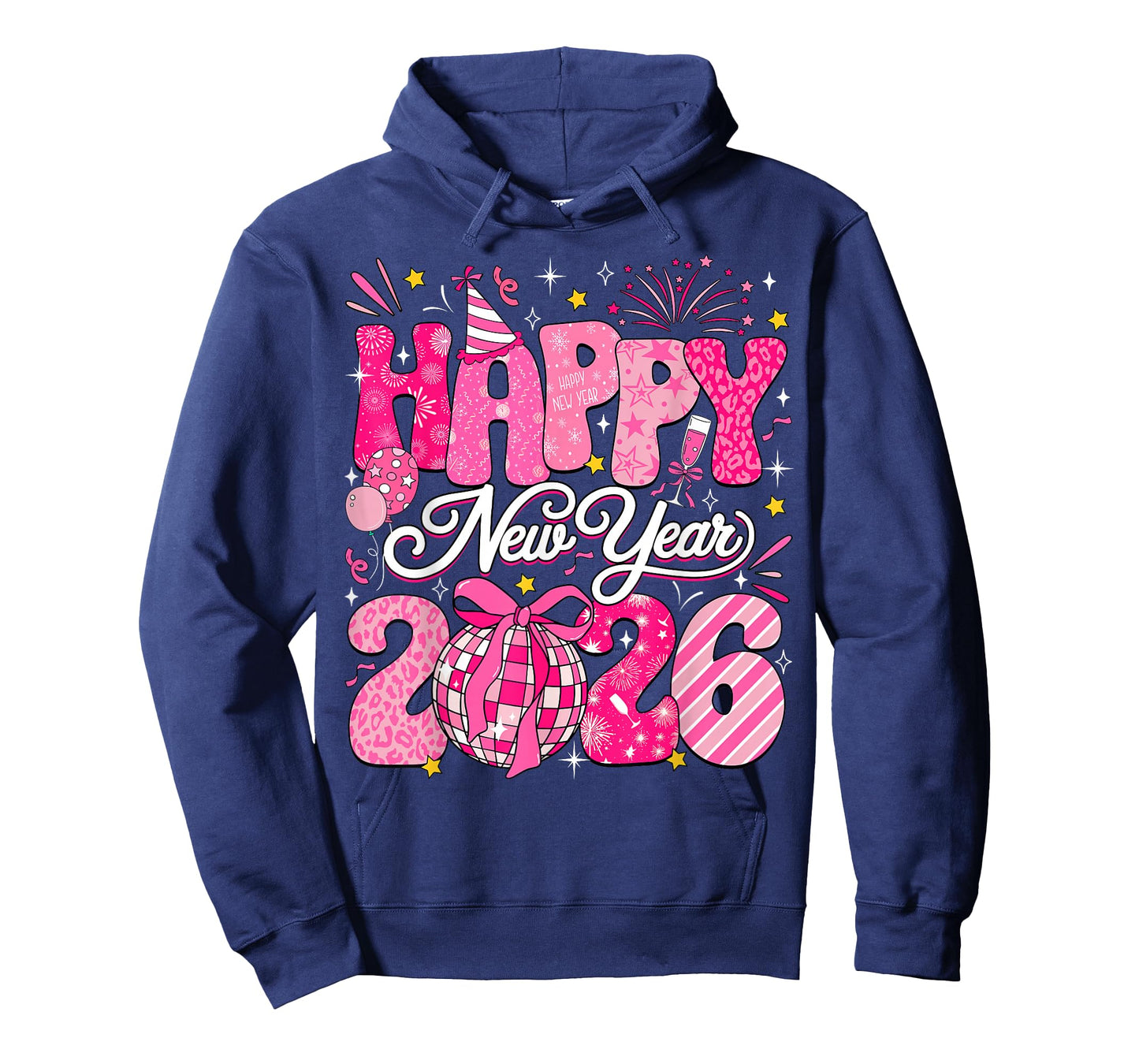 Happy New Year 2026 Eve Party NYE Family Matching Women Kids T-Shirt
