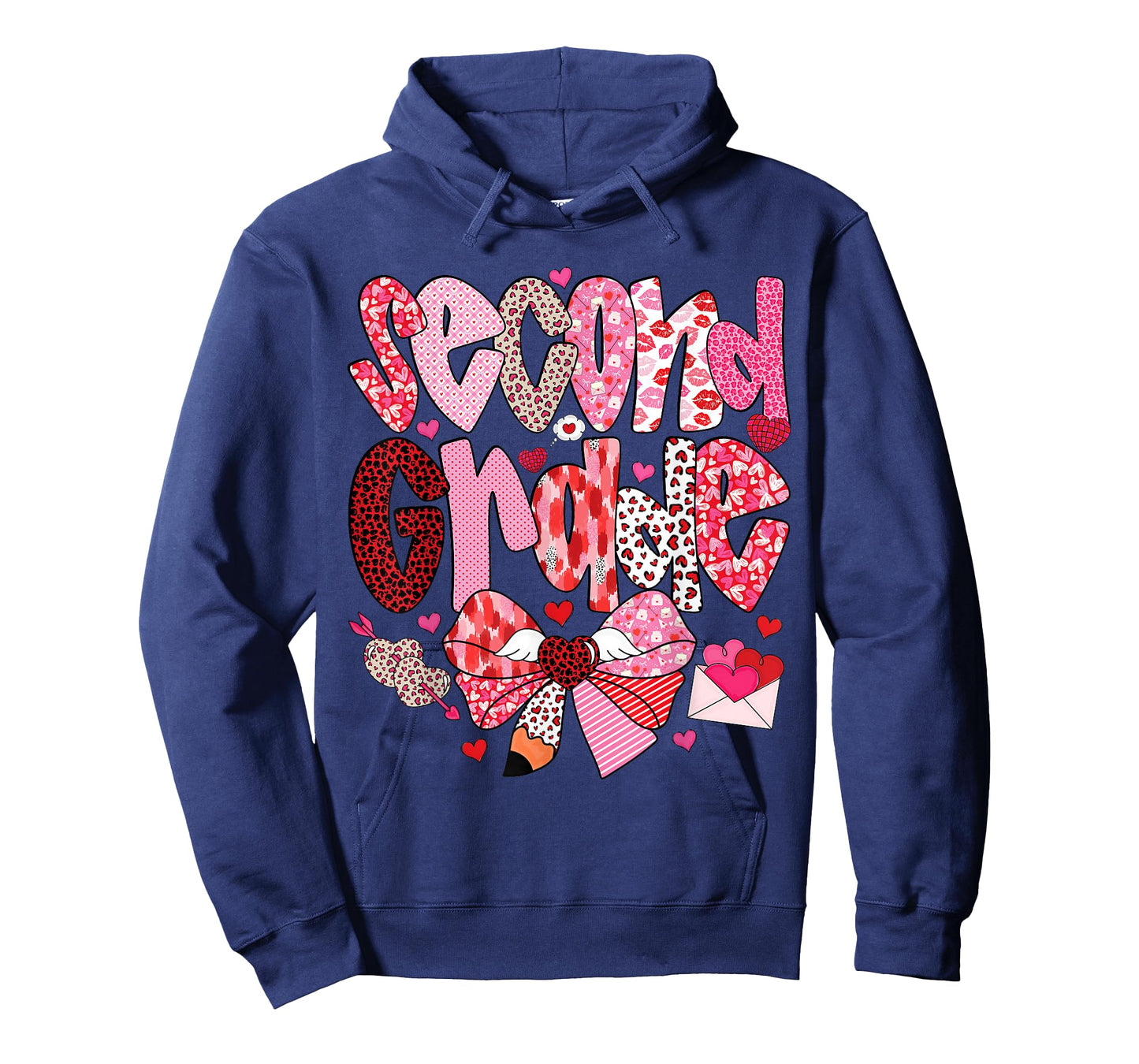 Second Grade Teacher Valentine Design for Classroom Fun T-Shirt
