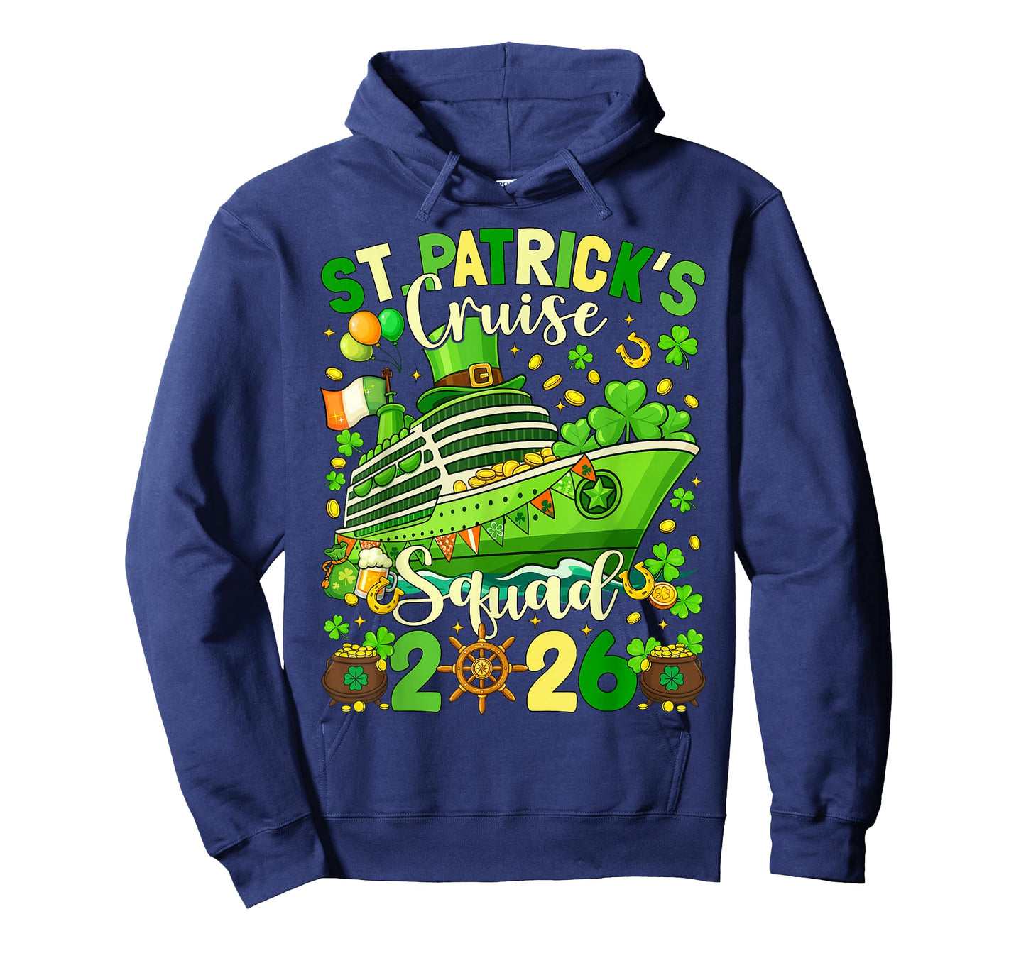St Patricks Day Cruise Squad 2026 Family Matching Women Men T-Shirt
