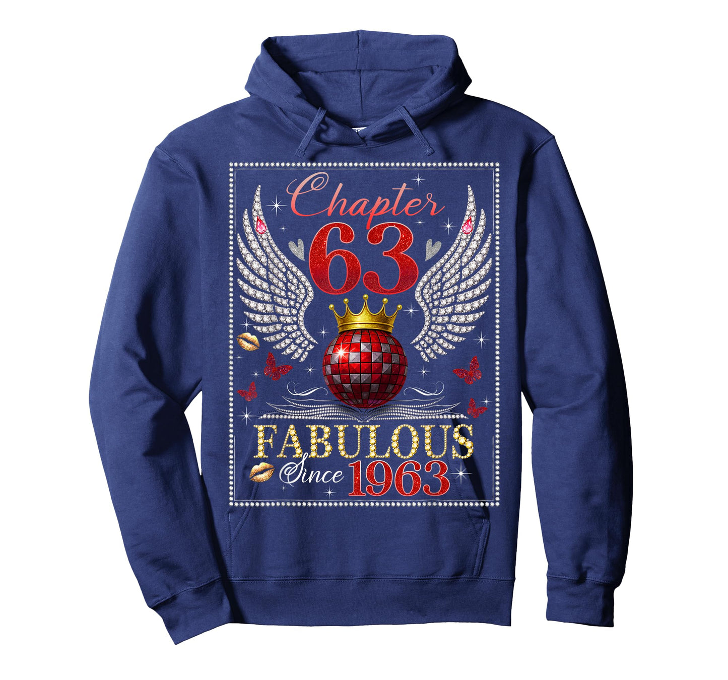 Chapter 63 Fabulous EST. 1963 Disco Ball 63rd Birthday Women T-Shirt