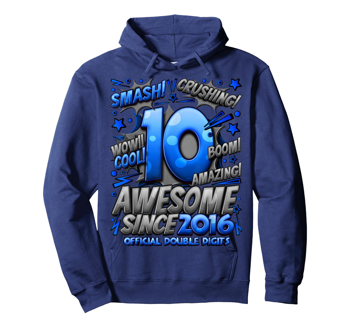 Official Double Digits 10 Year Old Boys 10th Birthday Boy T-Shirt