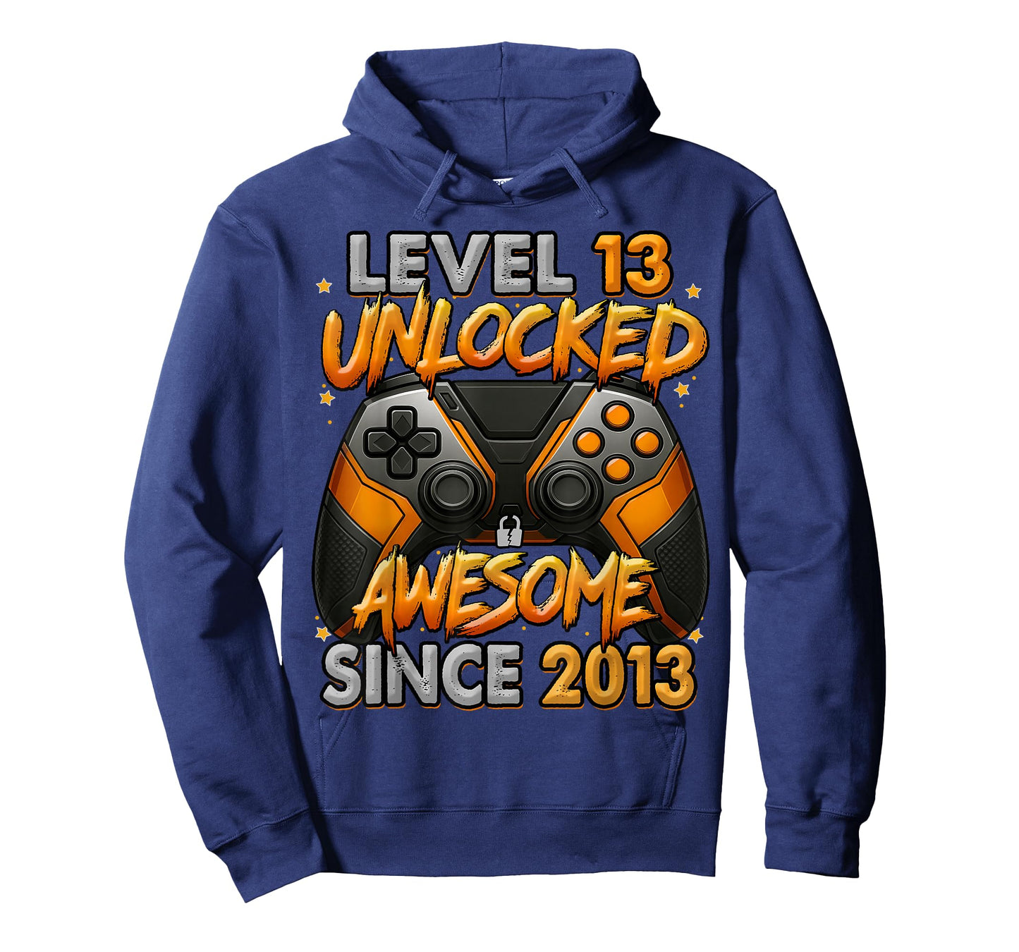 Level 13 Unlocked Awesome Since 2013 13th Birthday Gaming T-Shirt