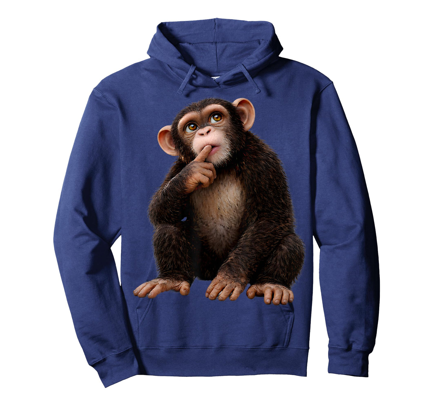 Funny Monkey Face Chimpanzee Women Men Kids Monkey Lover T-Shirt