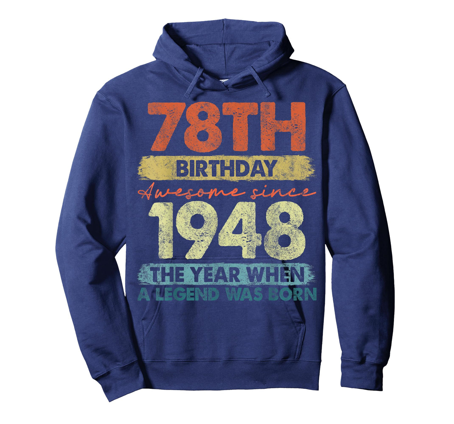 78 Year Old Gifts Vintage 1948 Limited Edition 78th Birthday T-Shirt