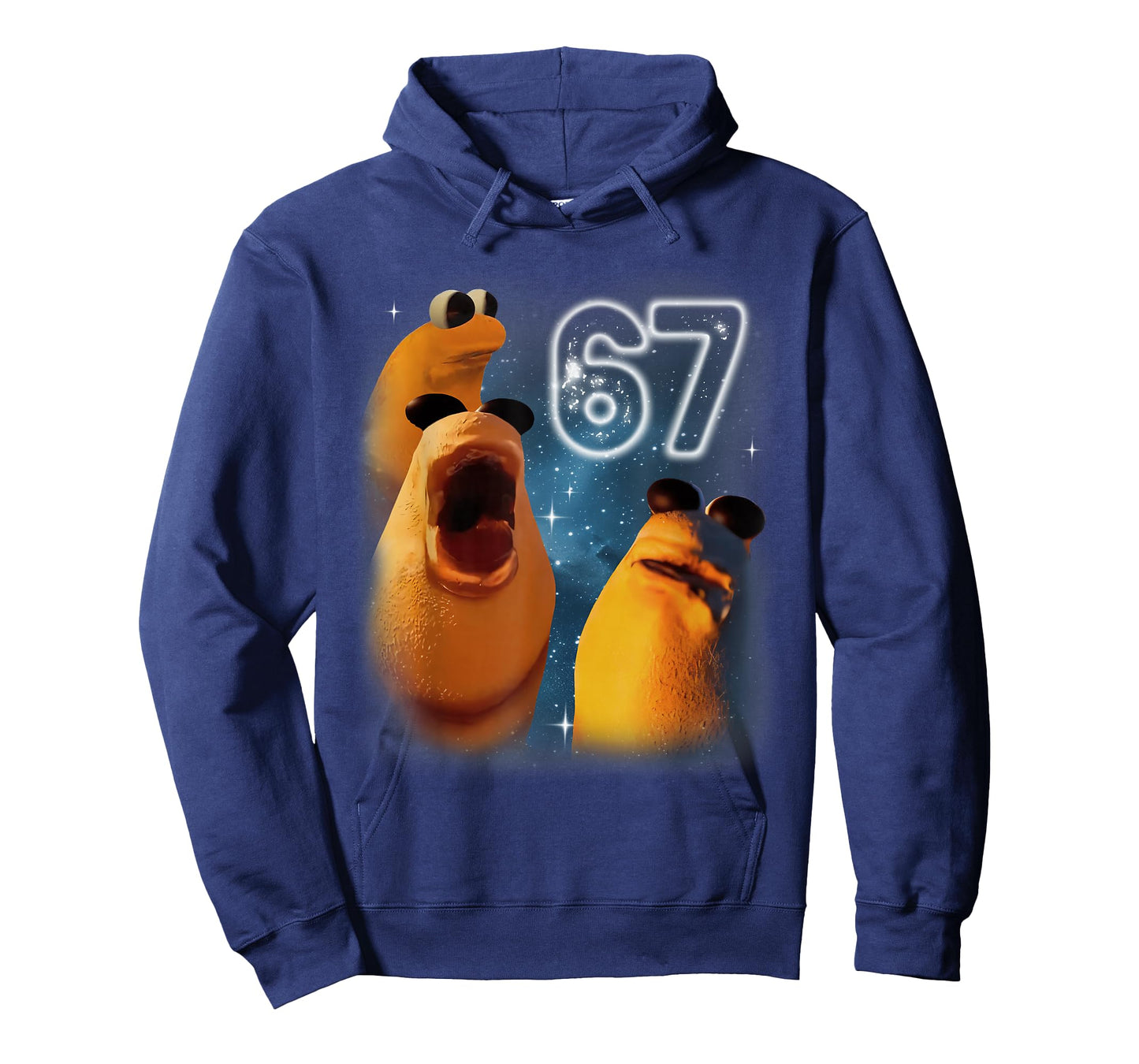 67 Meme Marcus The Worm Howling at The Moon 67 Meme T-Shirt