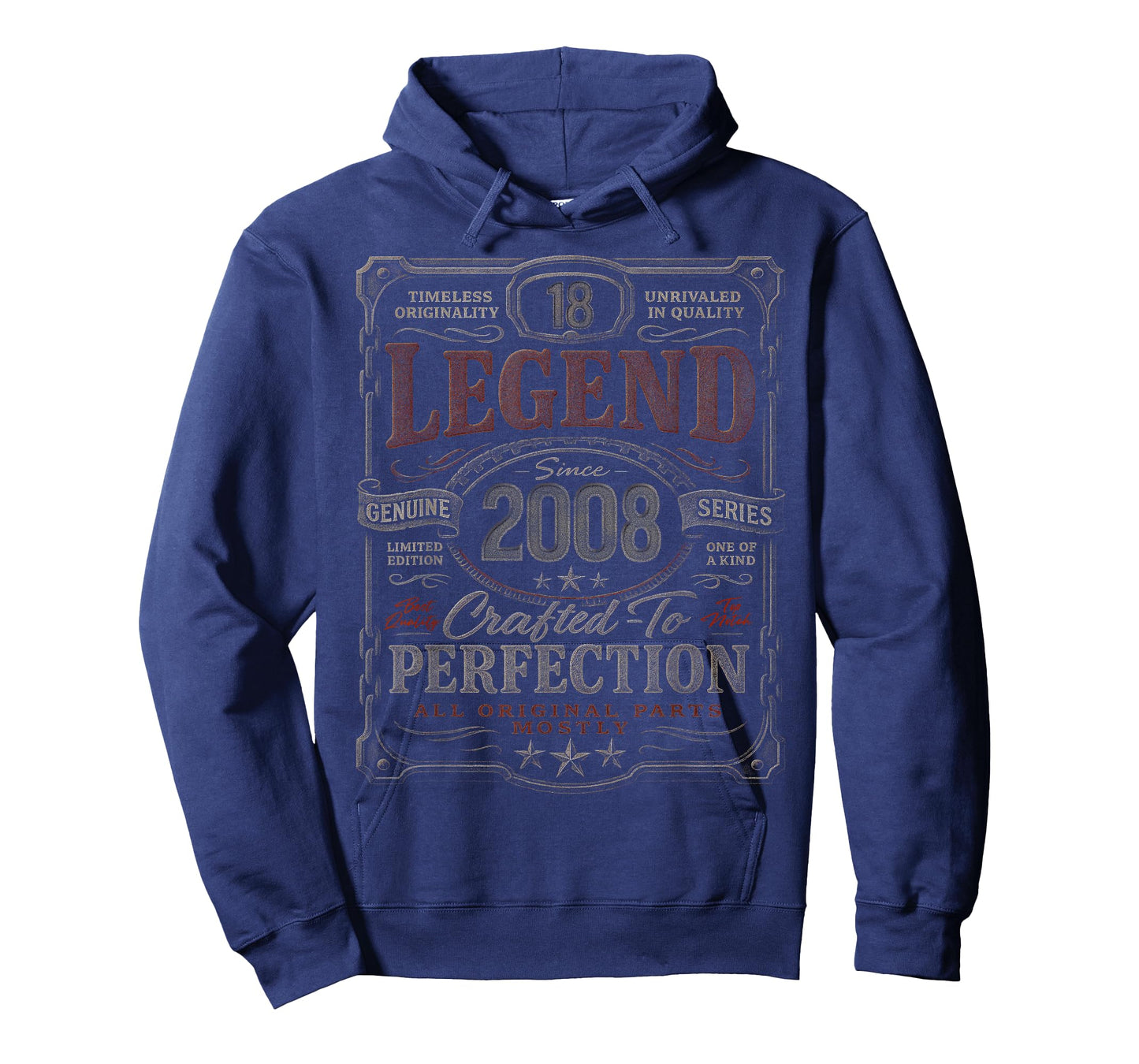 Vintage 2008 Limited Edition Shirt 18 Year Old 18th Birthday T-Shirt