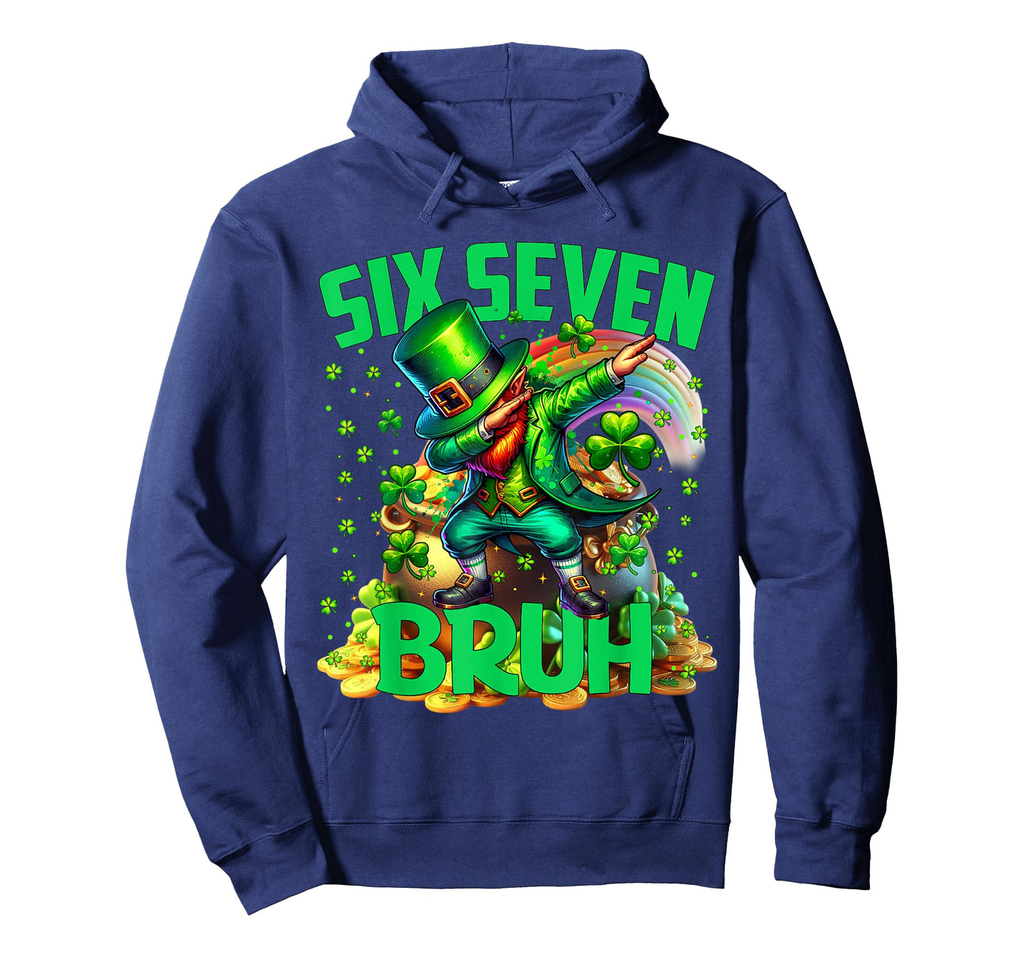 Bruh St Patricks Day Six Seven Kids Boys Men Women 67 Meme T-Shirt