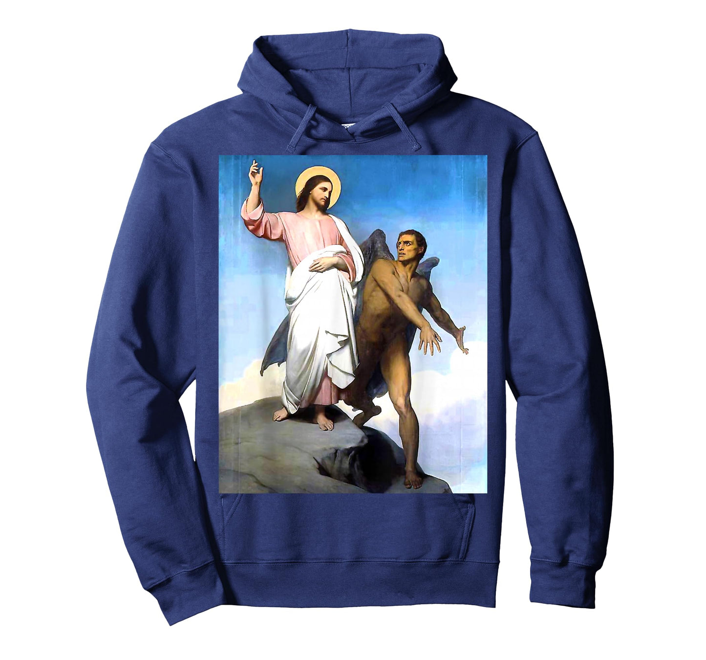 Jesus Satan Temptation of Christ T-Shirt