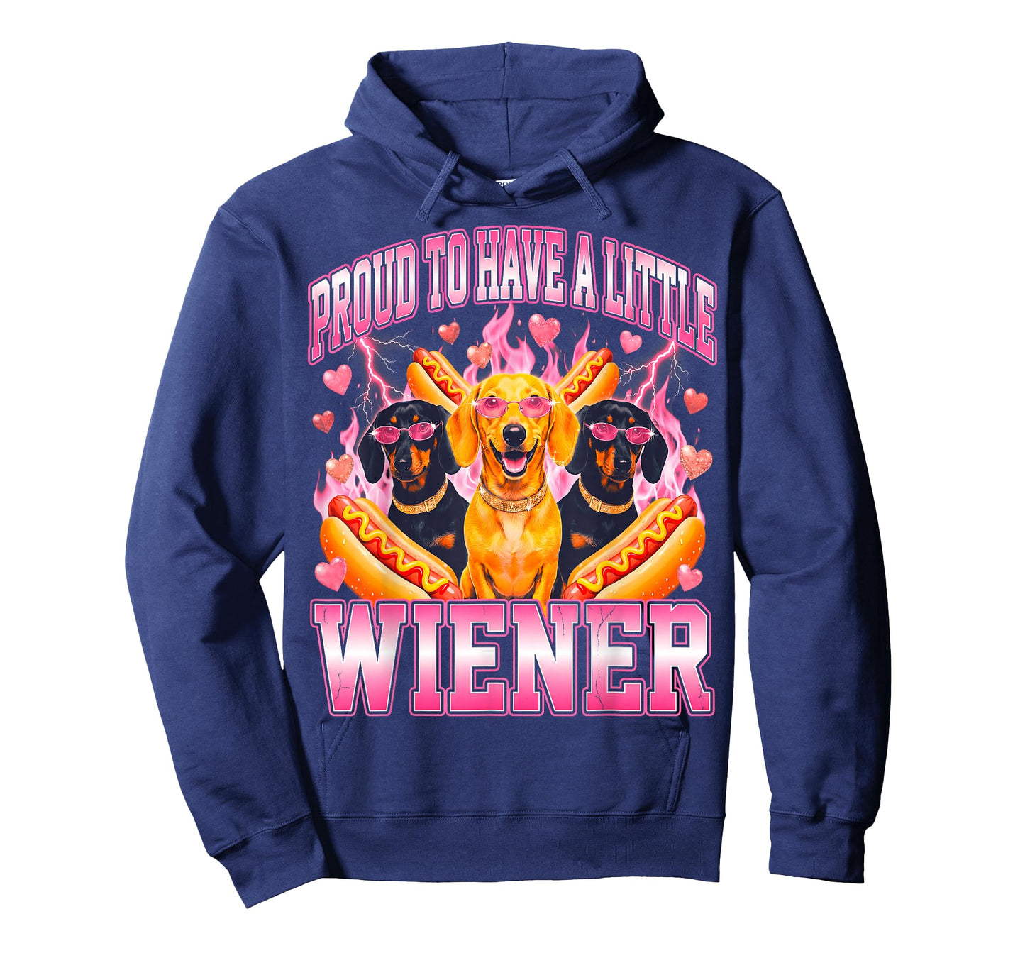Dachshund Proud to Have A Little Wiener Dog Owner Funny T-Shirt