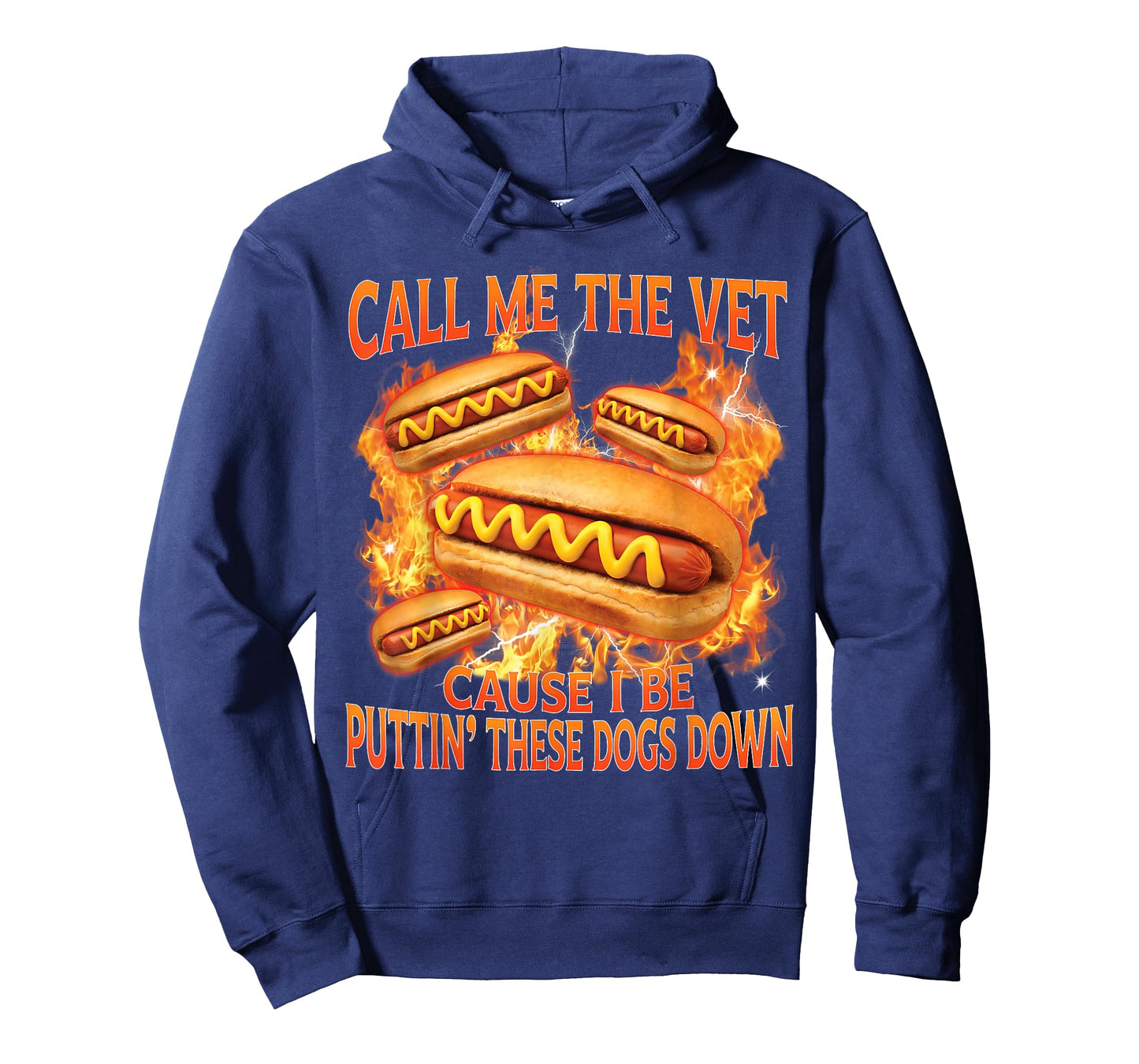 Call Me The Vet Cause I Be Funny Hot Dog Meme Hard Bootleg T-Shirt