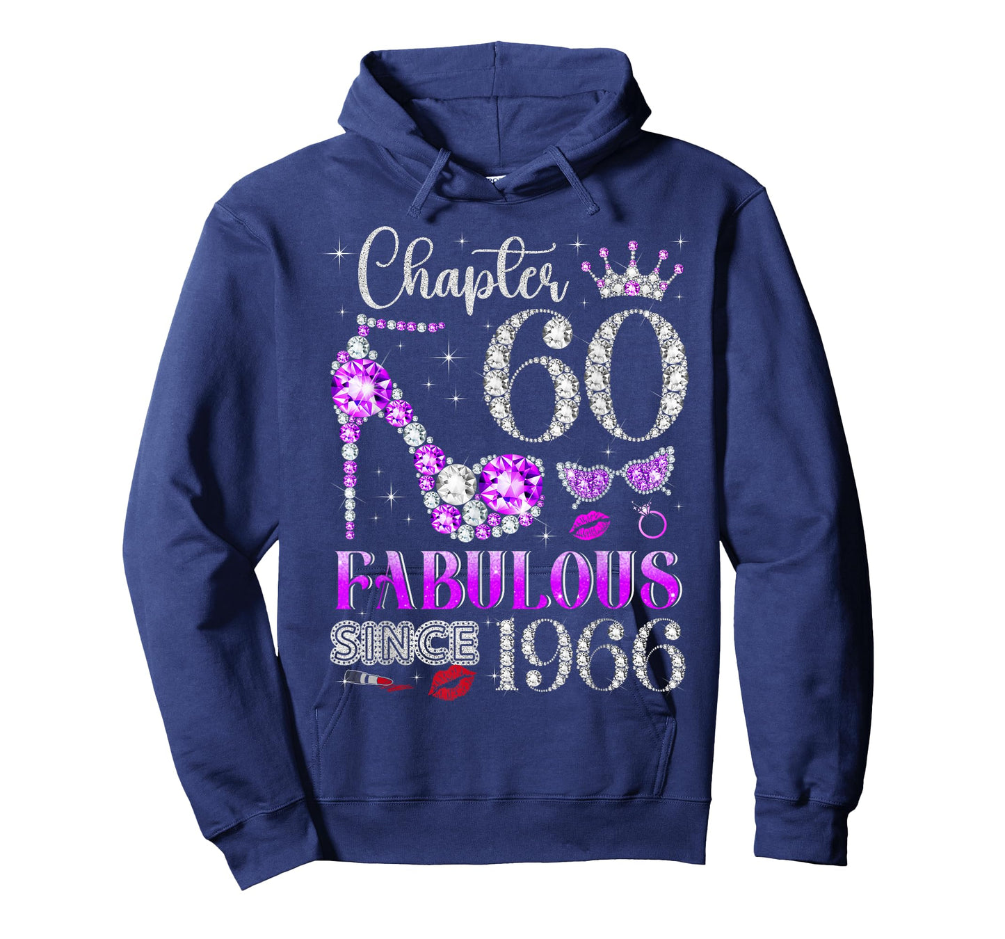 Chapter 60 Fabulous Since 1966 60Th Birthday Ladies Girls T-Shirt