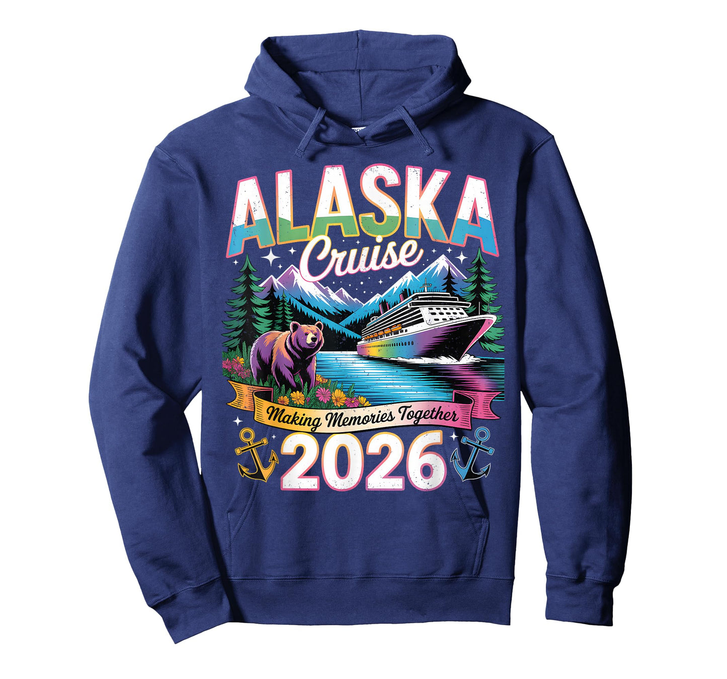 Alaska Cruise 2026 Making Memories Together Family Vacation T-Shirt