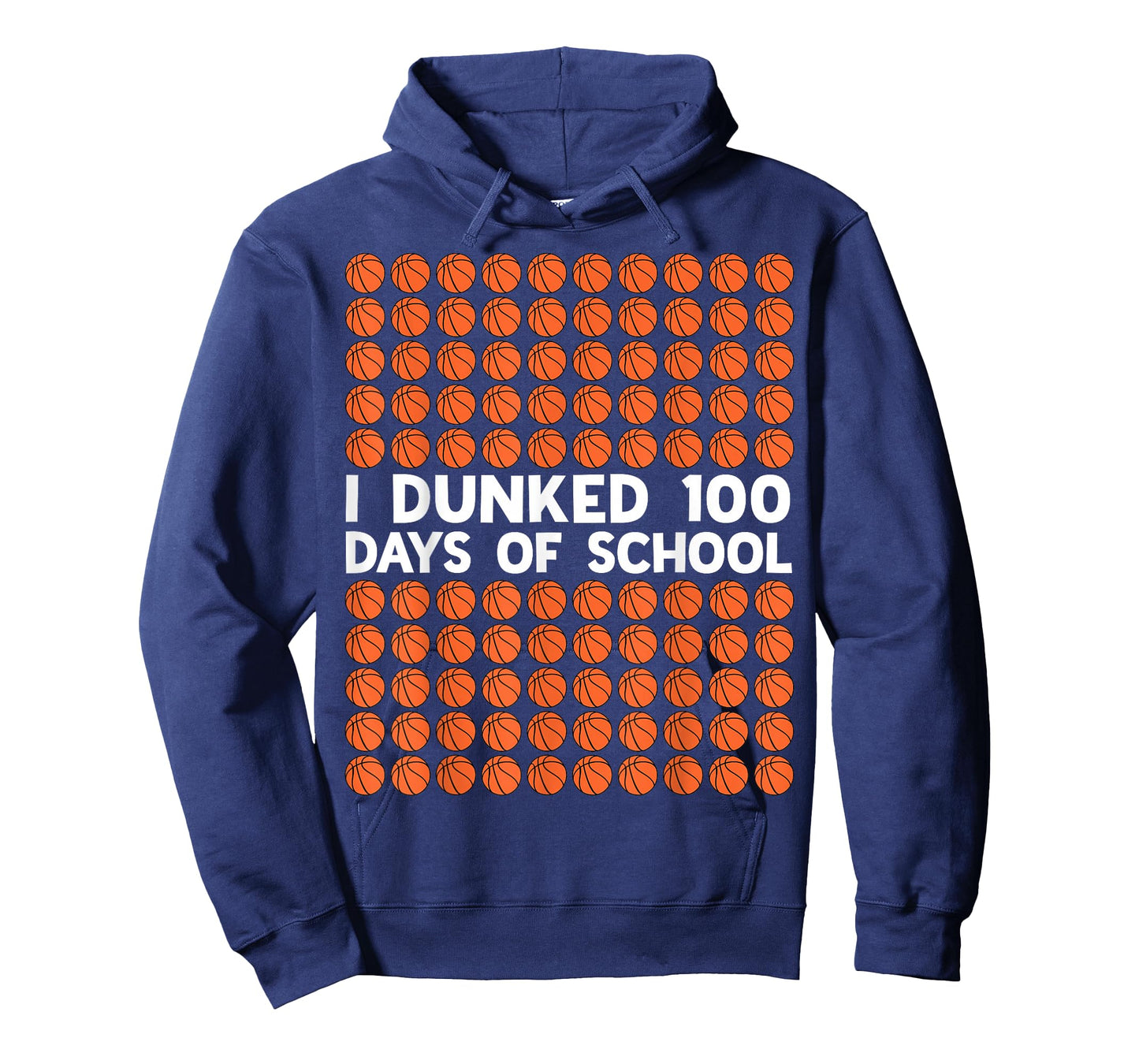 I Dunked 100 Days of School Basketball 100th Day Kids Boys T-Shirt
