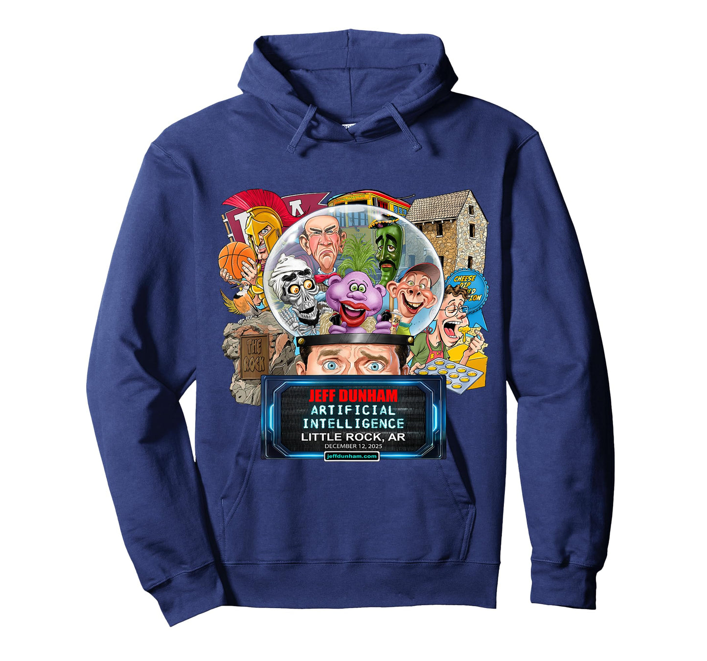 Jeff Dunham Little Rock, AR (2025) T-Shirt