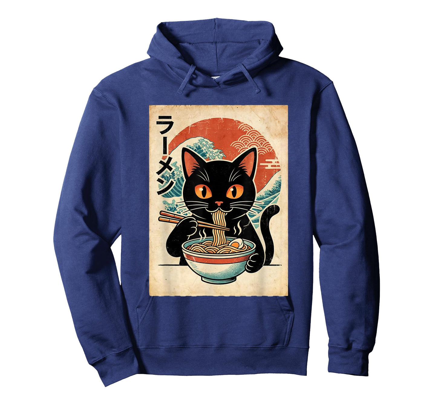 Cute Ramen Cat Kawaii Japanese Anime Cat Lover T-Shirt