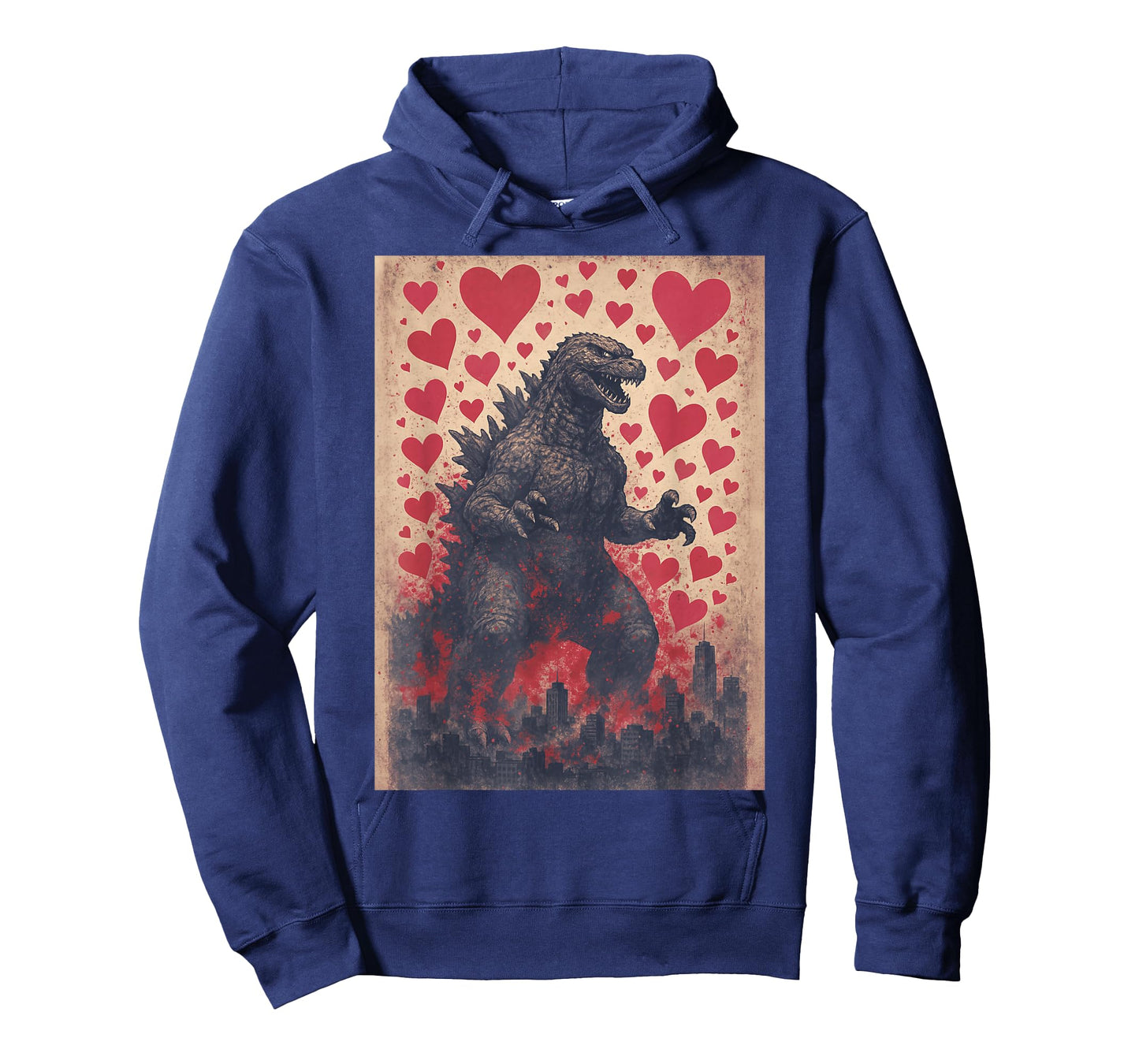 Vintage Kaiju Valentine Japanese Monster T-Shirt