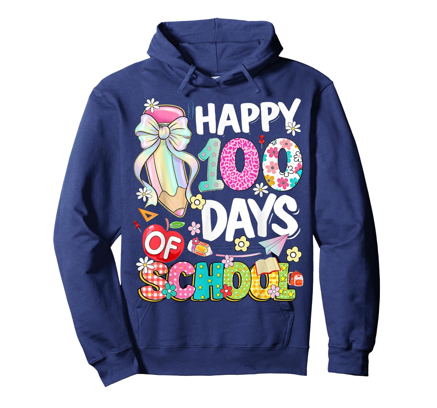 100th Day of School Kids Girls 100 Days Smarter Teachers T-Shirt