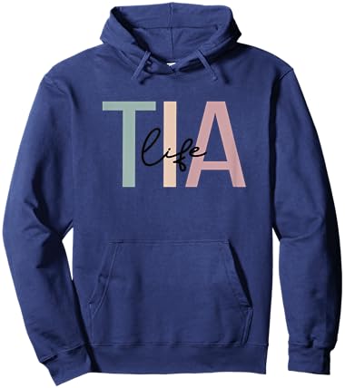 Tia Life Tia Grandma Boho Tia Grandmother Hoodie - Hoodie | Navy