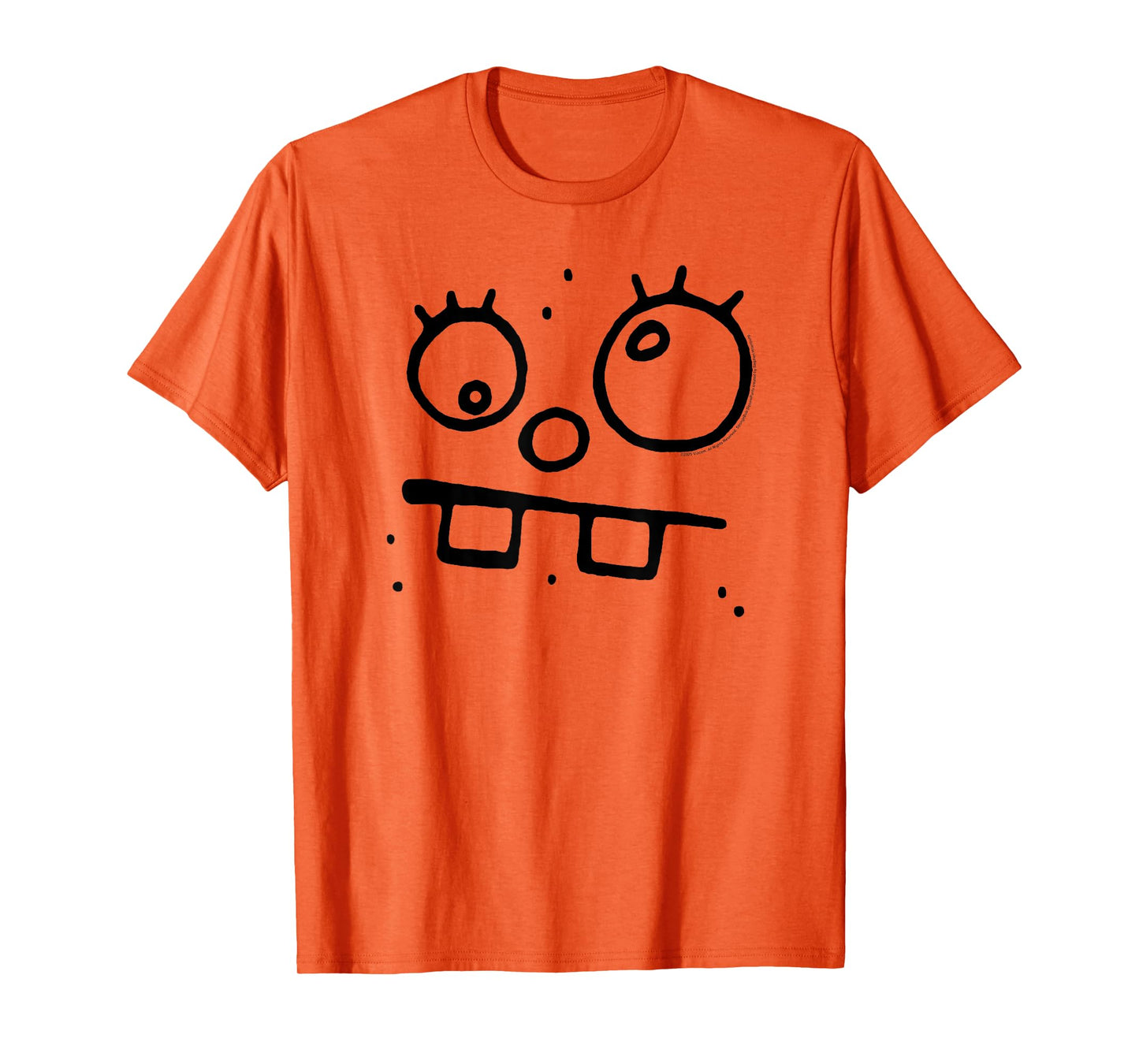 SpongeBob SquarePants DoodleBob Face Cartoon Costume T-Shirt