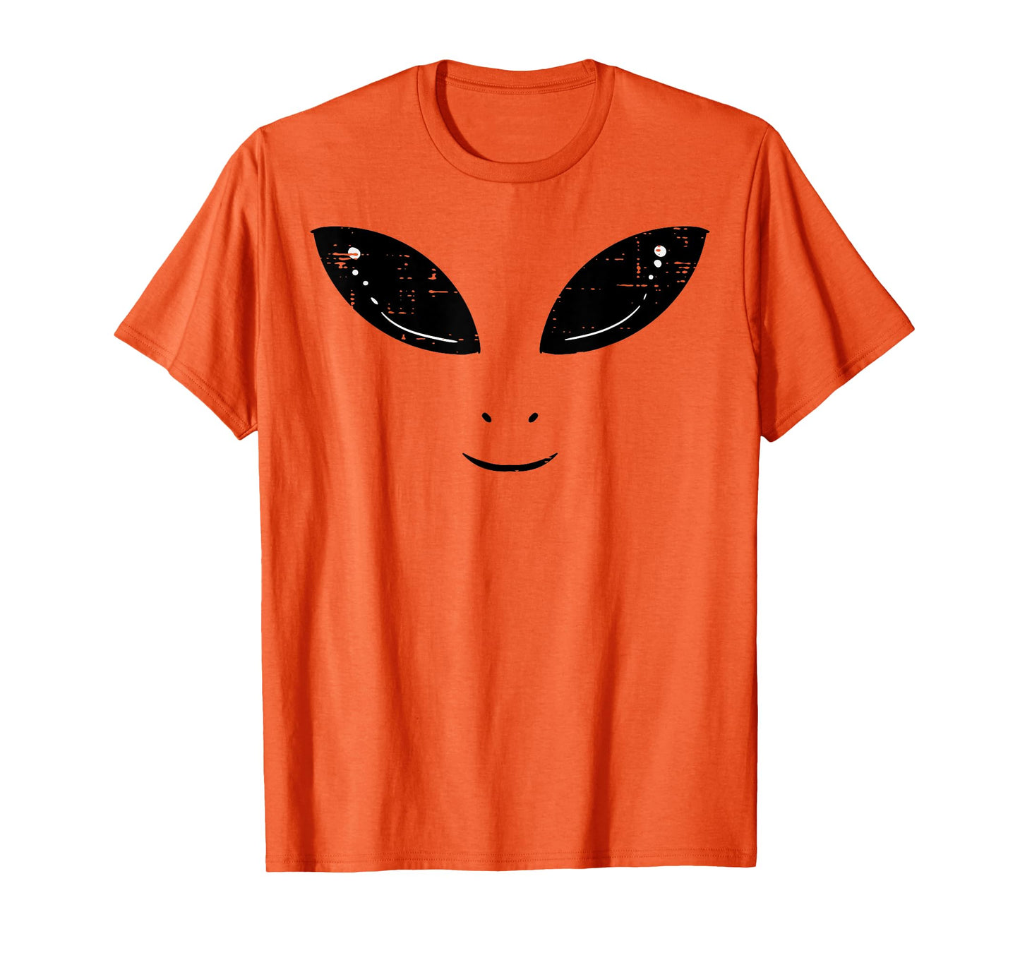 Alien Face Funny Costume UFO Space Boys Girls Kids Men Women T-Shirt