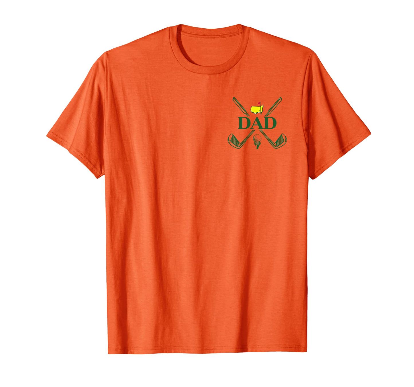 Funny Par Dad Golf Matching Golfing Quote Party Pocket T-Shirt