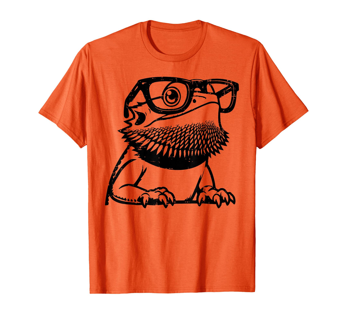 Bearded Dragon Eyeglasses Cute Beardie Nerd Men Women Kids T-Shirt