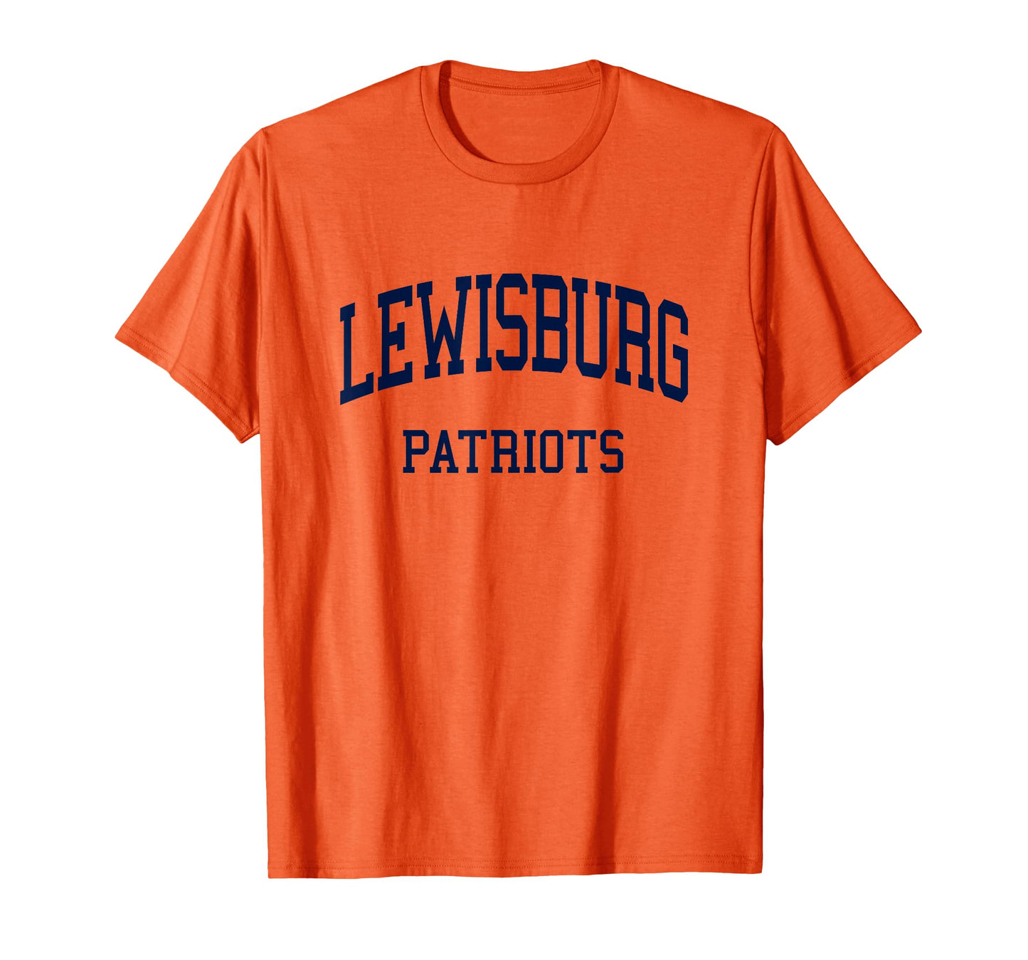 Lewisburg High School HS Olive Branch MS Retro T-Shirt