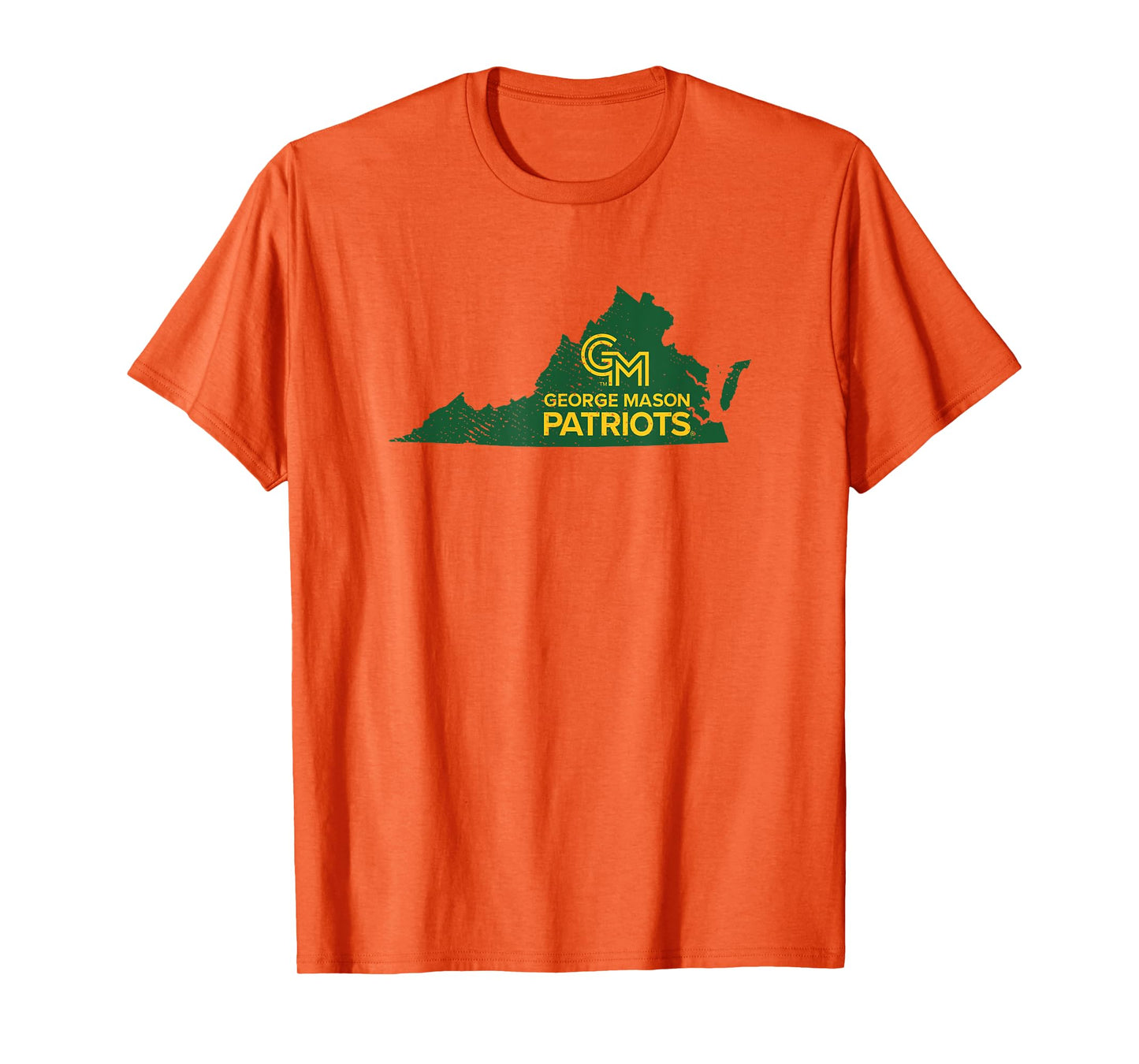 George Mason University Patriots State Shape T-Shirt