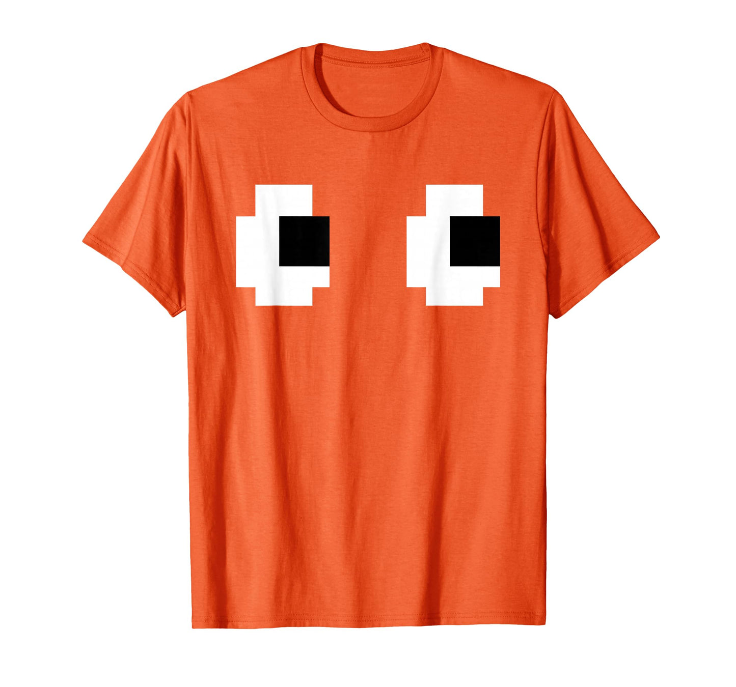 Retro Arcade Video Game Ghost Eyes Halloween Group Costume T-Shirt