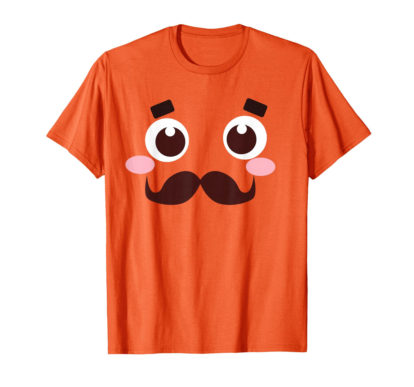 Creepy Carrots Face Funny Halloween Costume Kids and Adults T-Shirt
