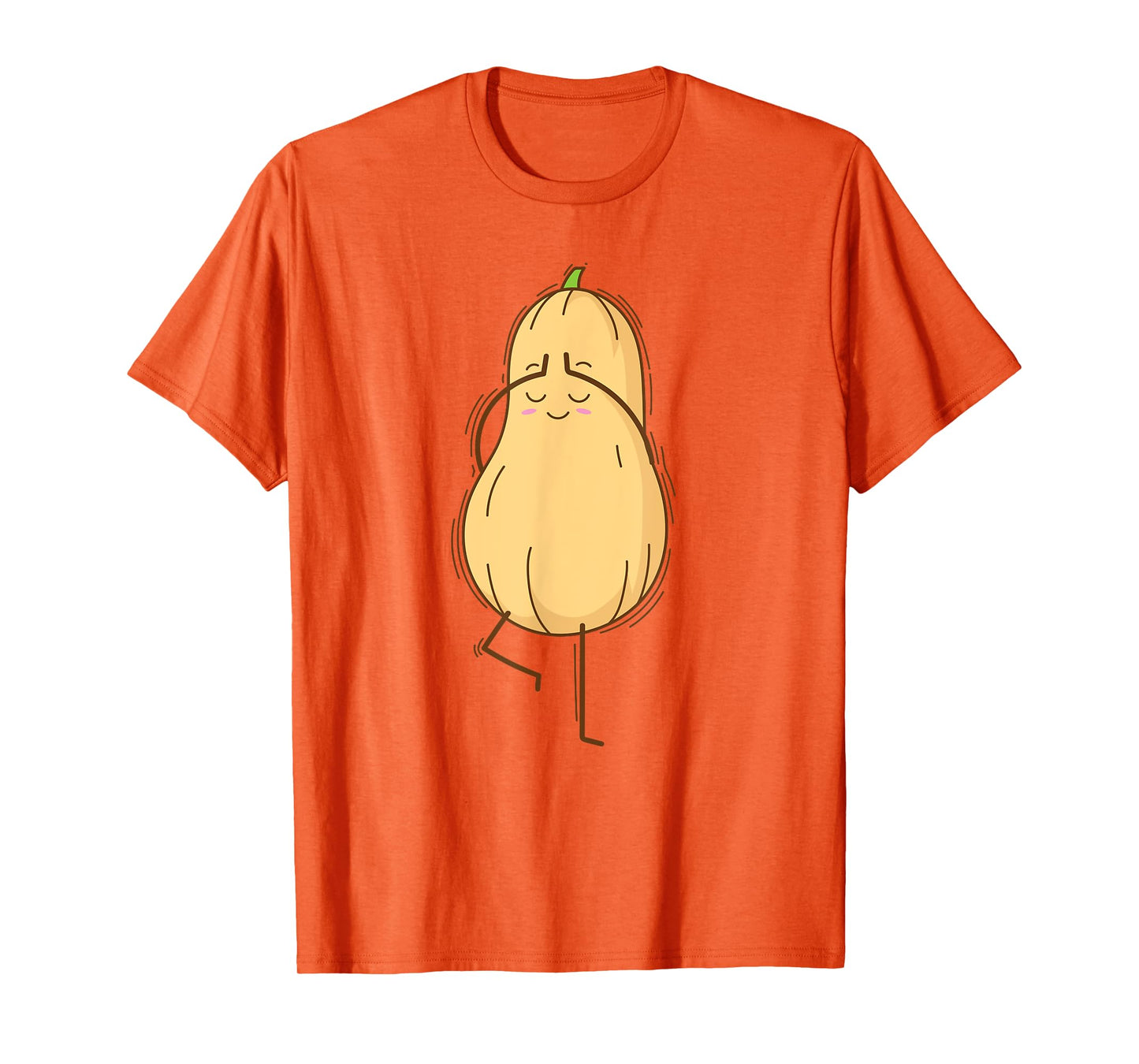 Butternut Squash doing Yoga T-Shirt