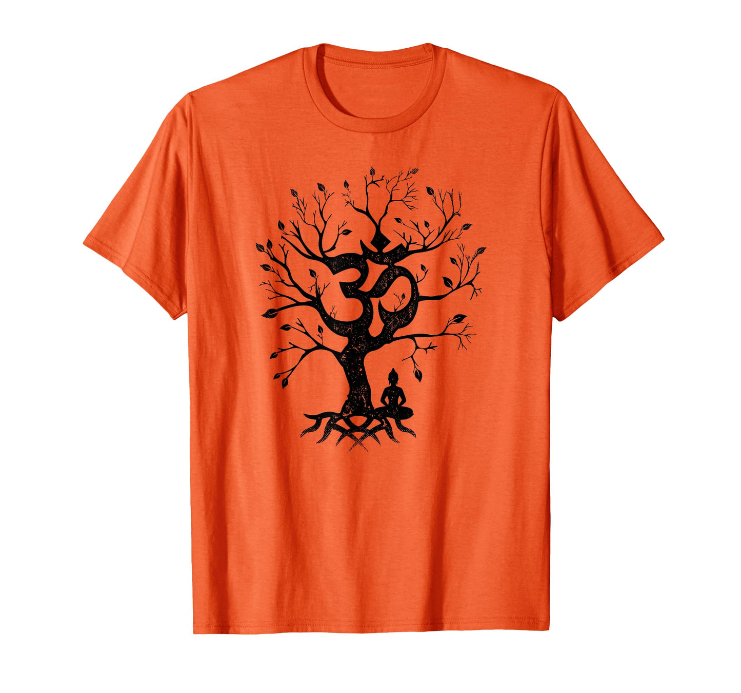 Tree of Life and Ohm Symbol Design for Women or Men Om T-Shirt