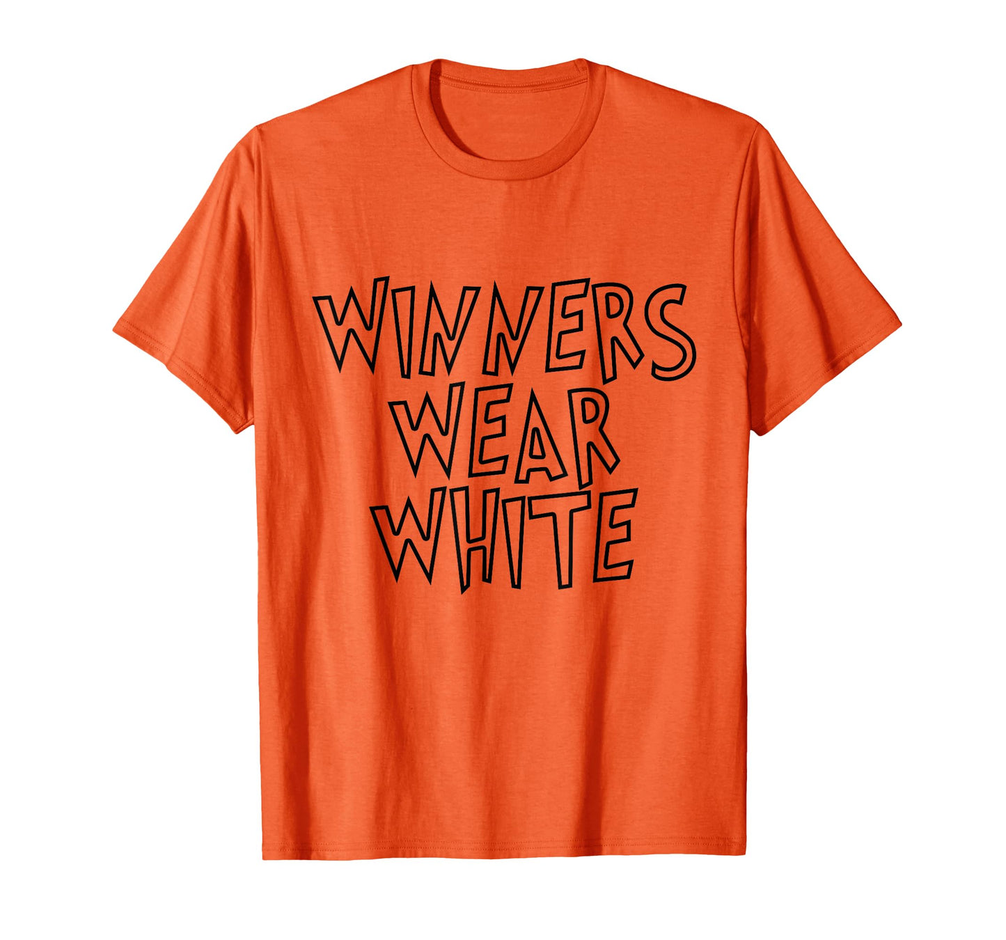 Winners Wear White Summer Camp Color war White Team Spirit T-Shirt