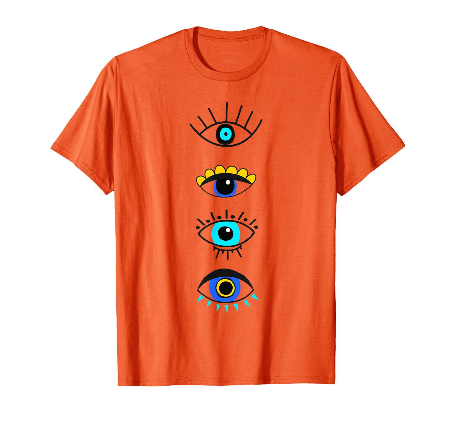 Evil Eye Curse Protection Seeing Eyes Nazar Mati Evil Eye T-Shirt